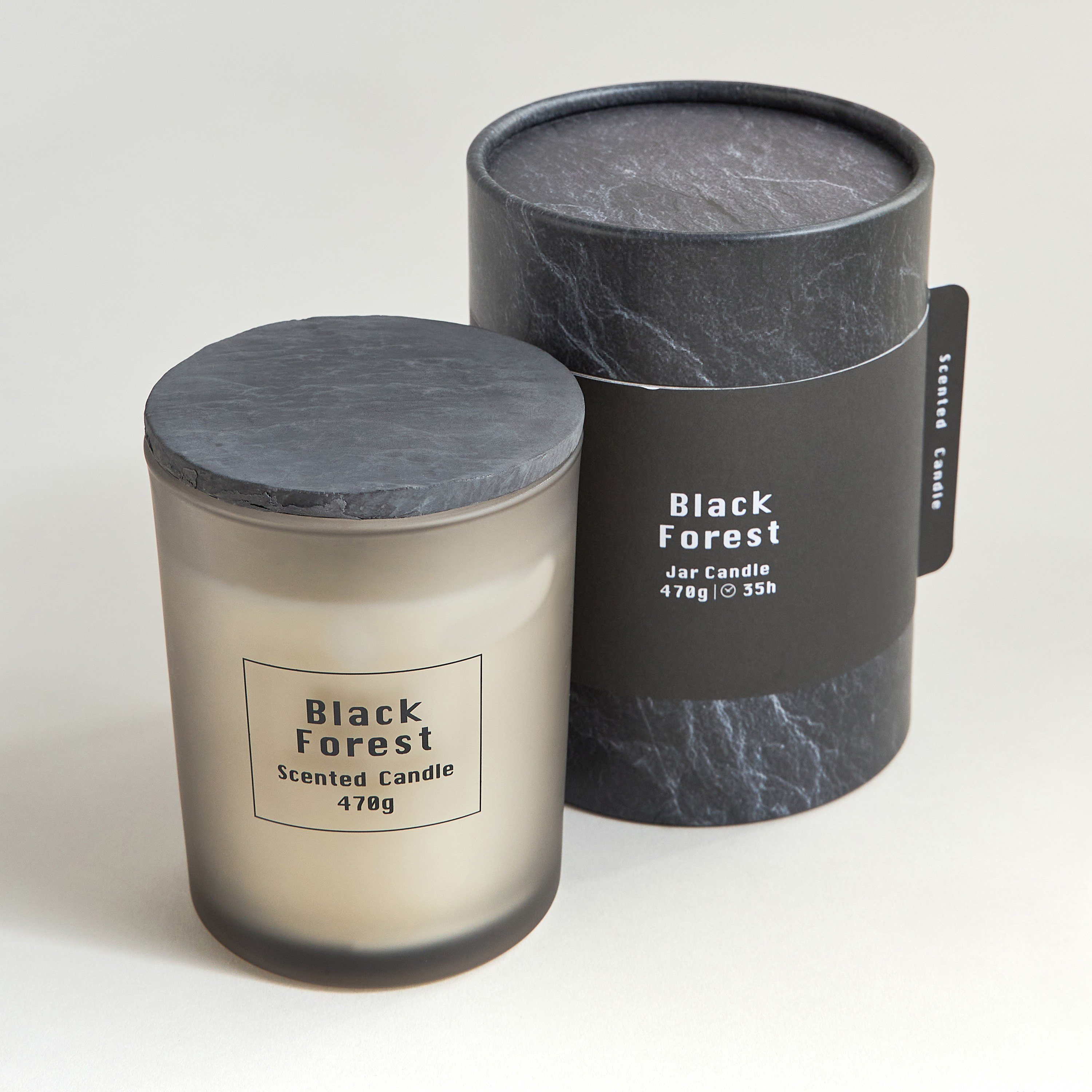 Raw Dark Amber Scented Jar Candle - 35 h-household-homefragrance-candles-image-2
