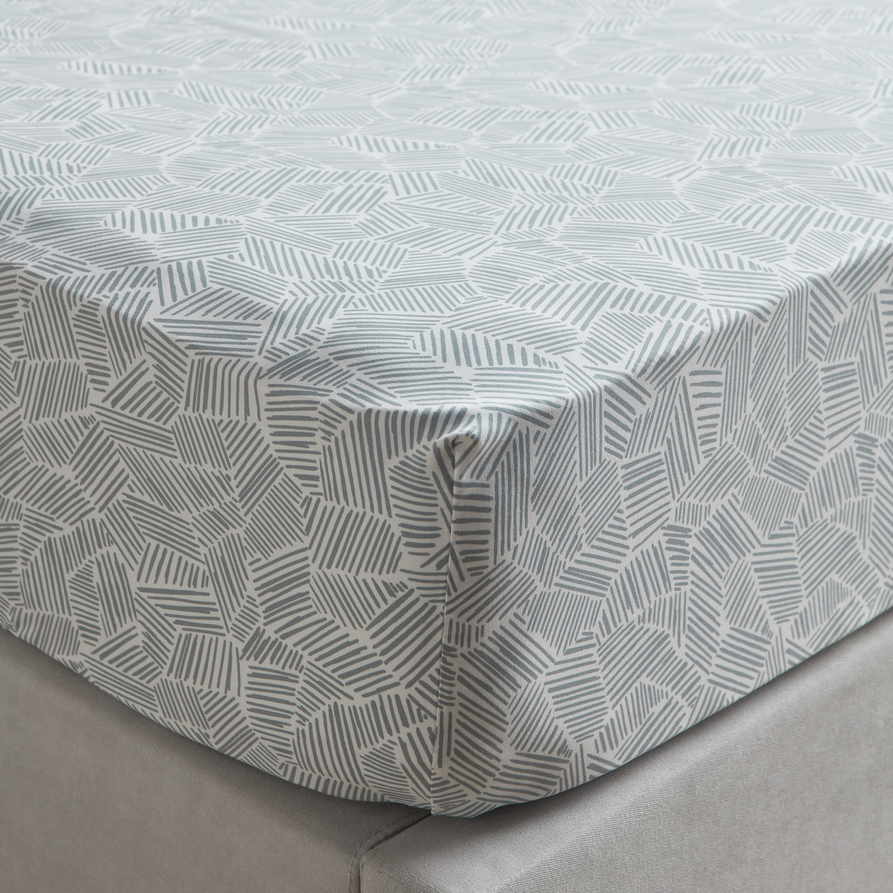Amphora King Fitted Sheet - 180x205 cm-household-bedding-sheetsandpillowcases-fittedsheets-image-1