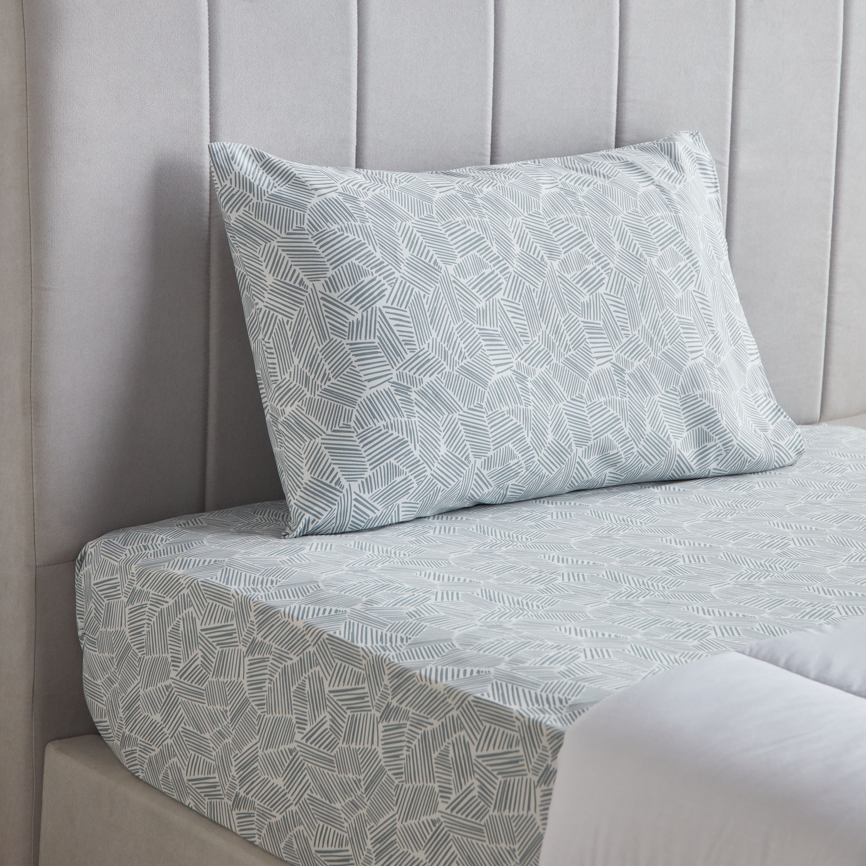 Amphora King Fitted Sheet - 180x205 cm-household-bedding-sheetsandpillowcases-fittedsheets-image-2