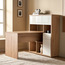 Nordic Study Desk with Bookcase-furniture-office-officedesks-image-1