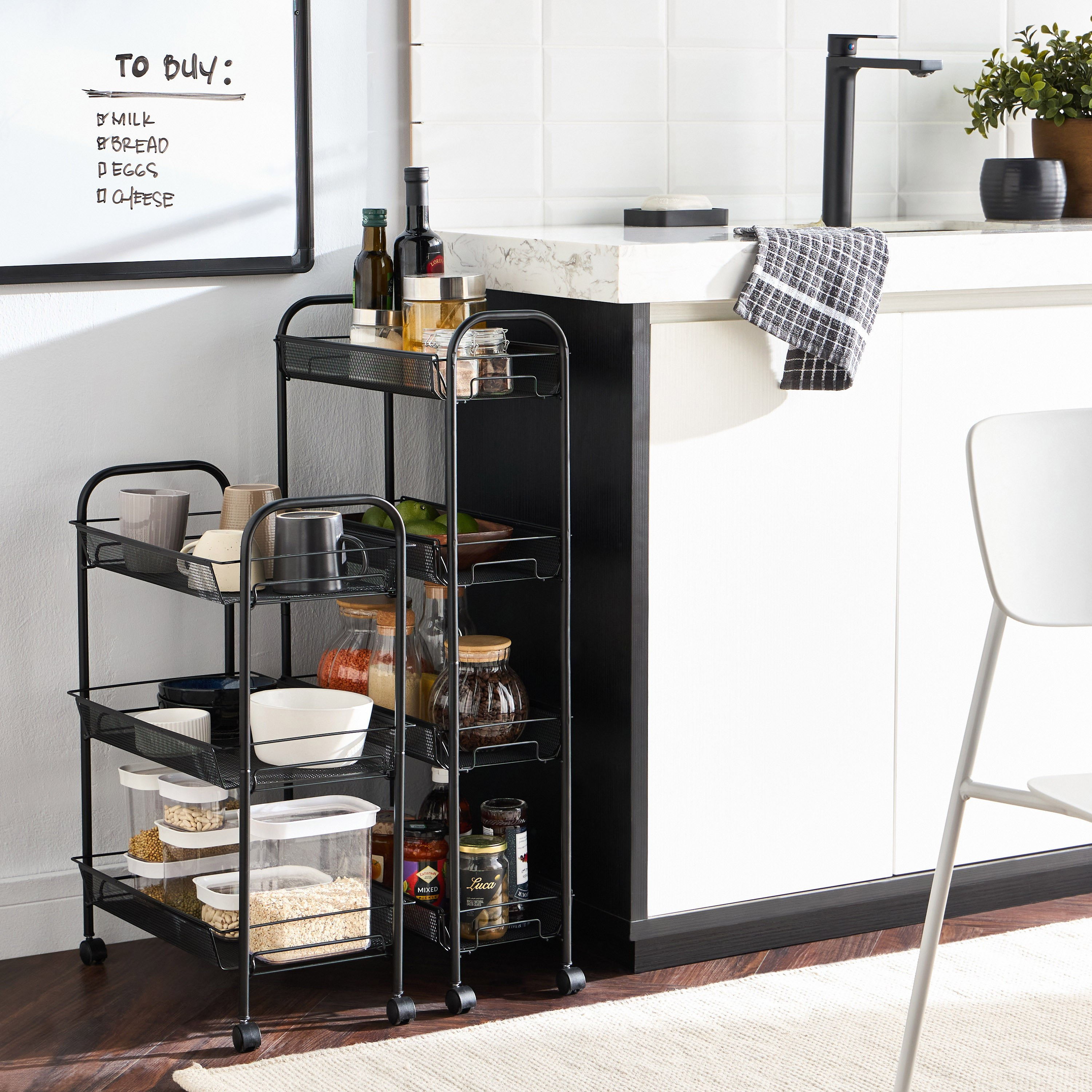 Ranya 4-Tier Kitchen Trolley-furniture-diningroom-servingtrolleys-image-5