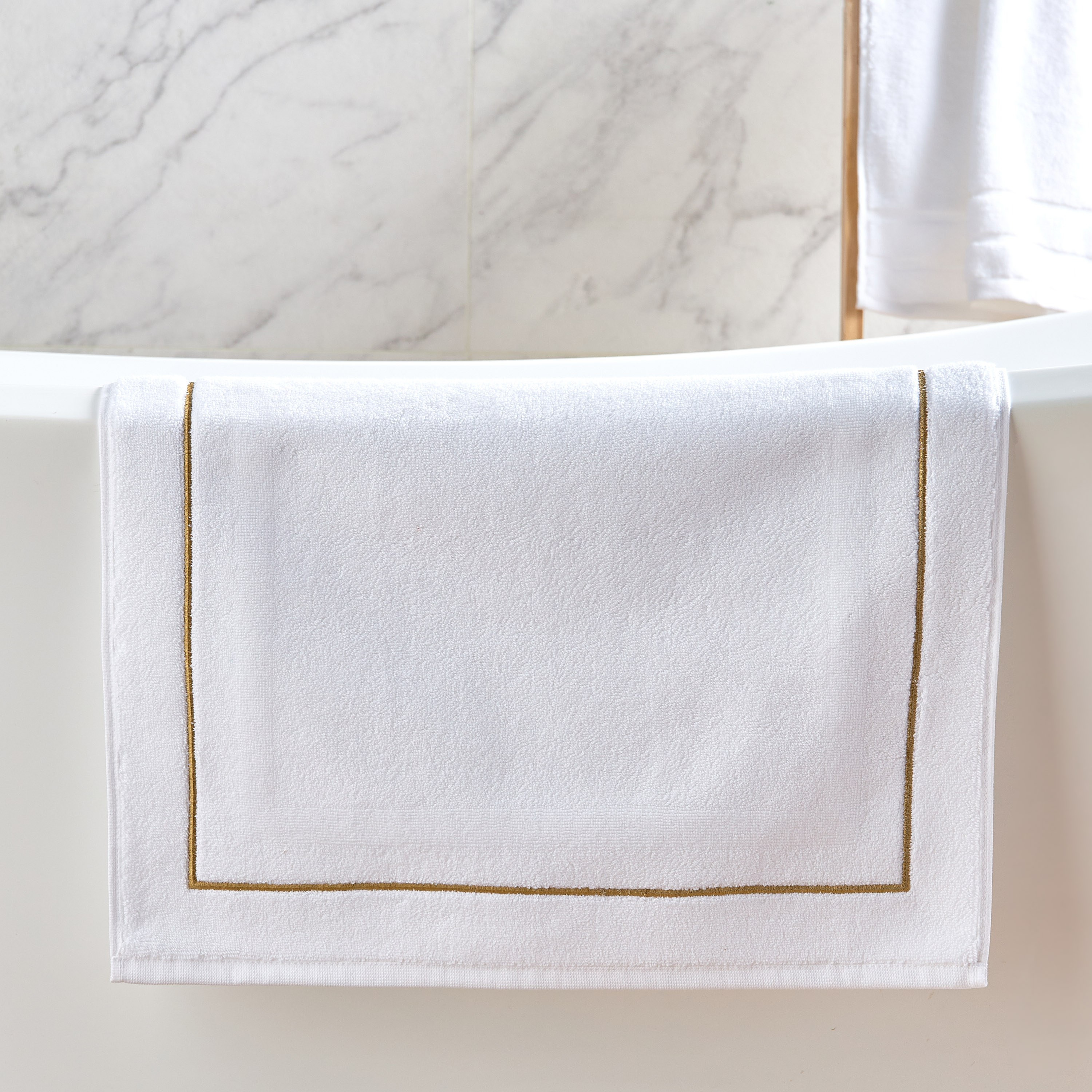 Egyptian Hotel Bath Mat - 50x80 cm-household-bathandlaundry-bathlinen-bathmatsandtubmats-image-2