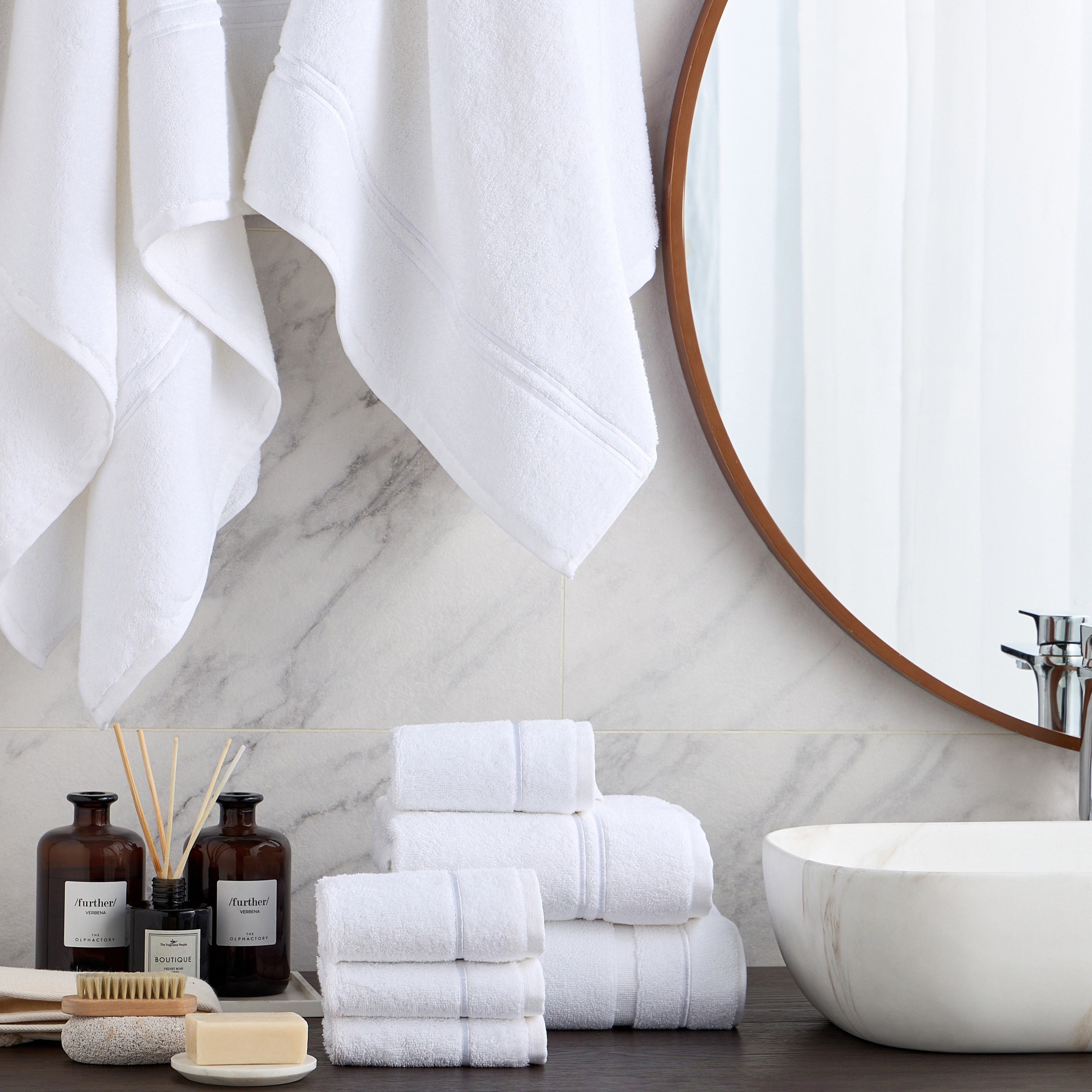 Egyptian Hotel 650 GSM Hand Towel - 50x90 cm-household-bathandlaundry-bathlinen-towels-image-4