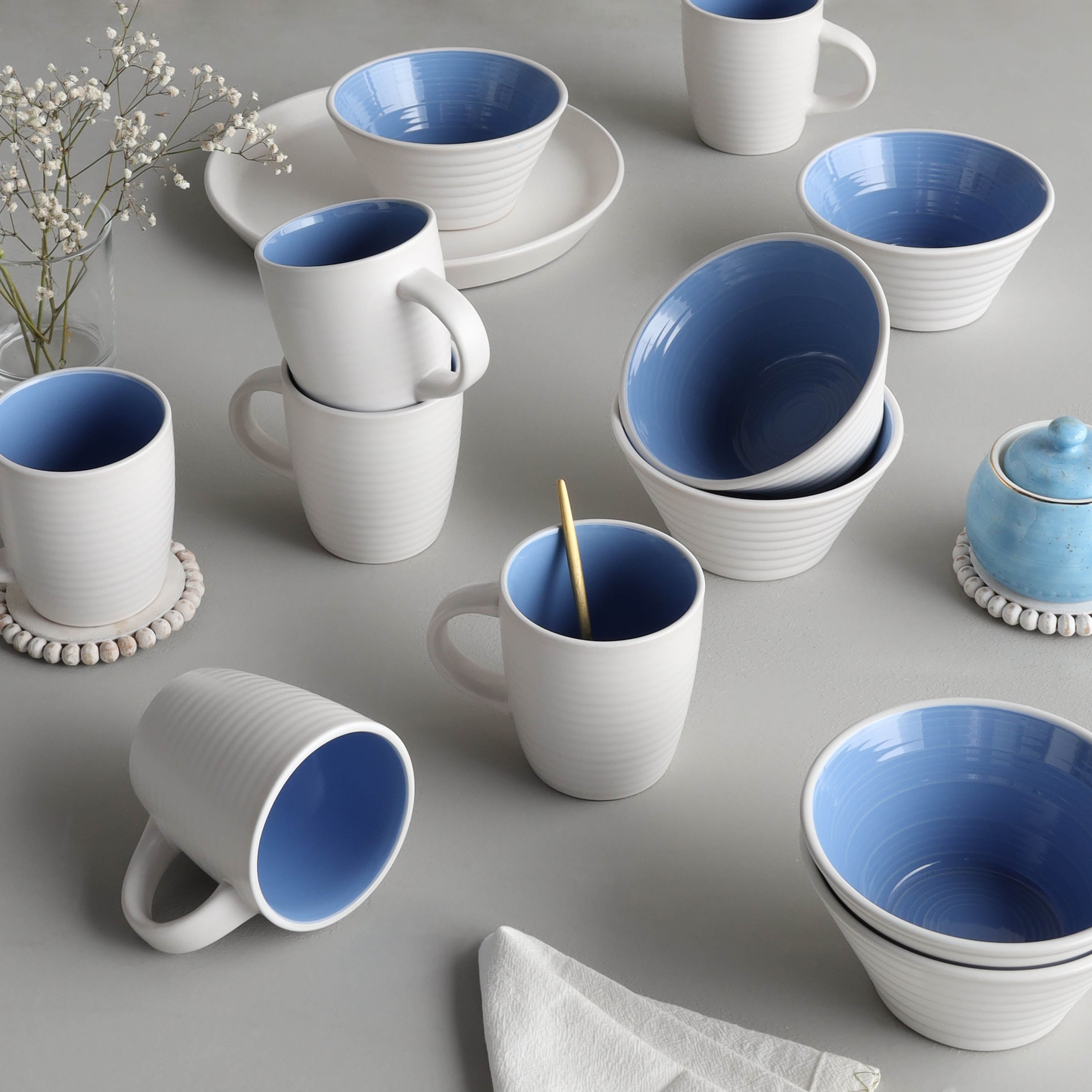 Ava 6-Piece Ceramic Mug Set - 340 ml, Serves 6-household-dining-teaandcoffee-teaandcoffeesets-image-4