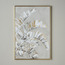 Gold Leaves Framed Canvas Wall Art - 83x123 cm-household-walldecorandmirrors-wallart-image-1