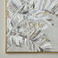 Gold Leaves Framed Canvas Wall Art - 83x123 cm-household-walldecorandmirrors-wallart-image-3