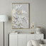 Gold Leaves Framed Canvas Wall Art - 83x123 cm-household-walldecorandmirrors-wallart-image-4