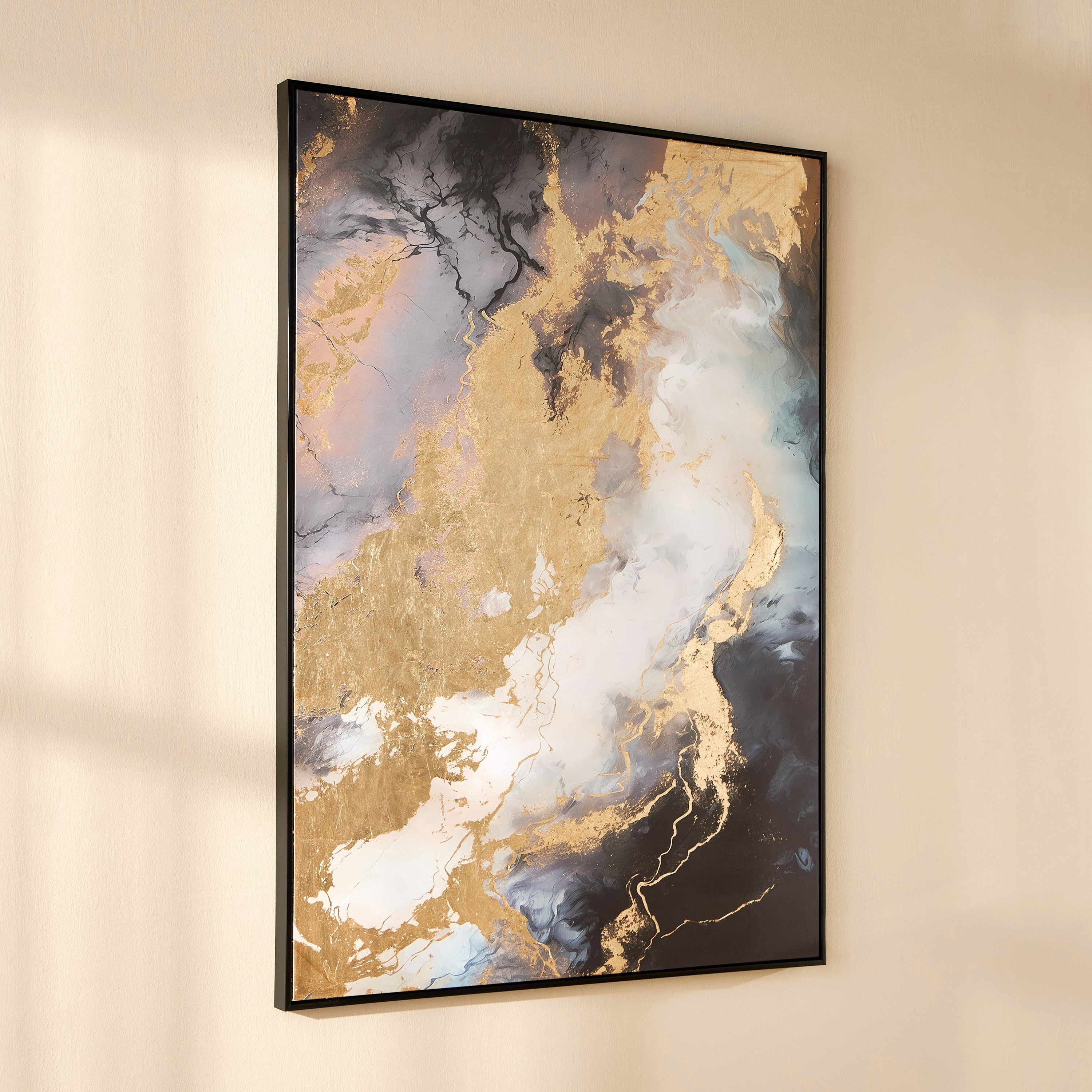 زينة حائط كانفاس مؤطرة - روزا - 103x143 سم-household-walldecorandmirrors-wallart-image-2