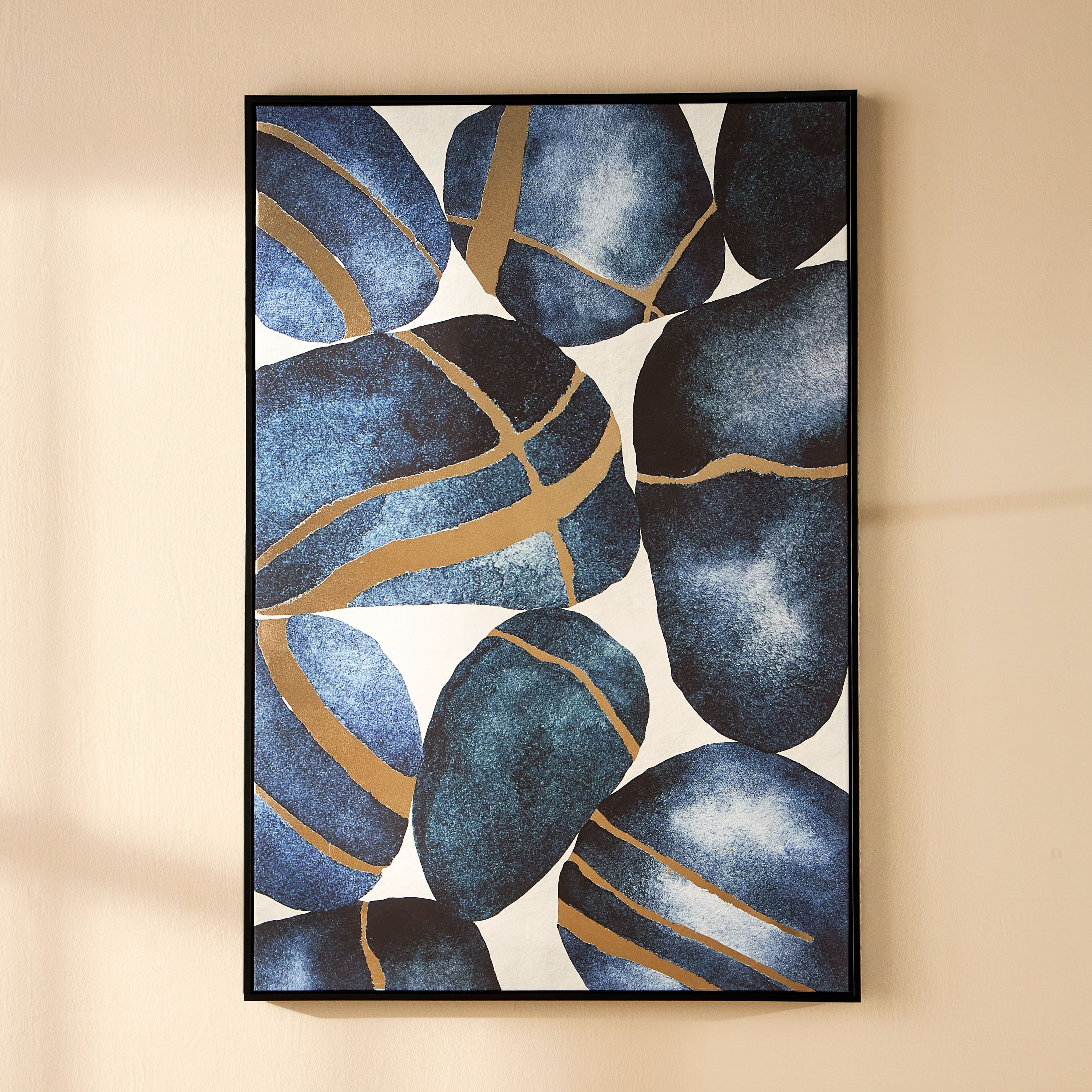 لوحة حائط كانفاس مؤطرة - بيبلز - 83x123 سم-household-walldecorandmirrors-wallart-image-1