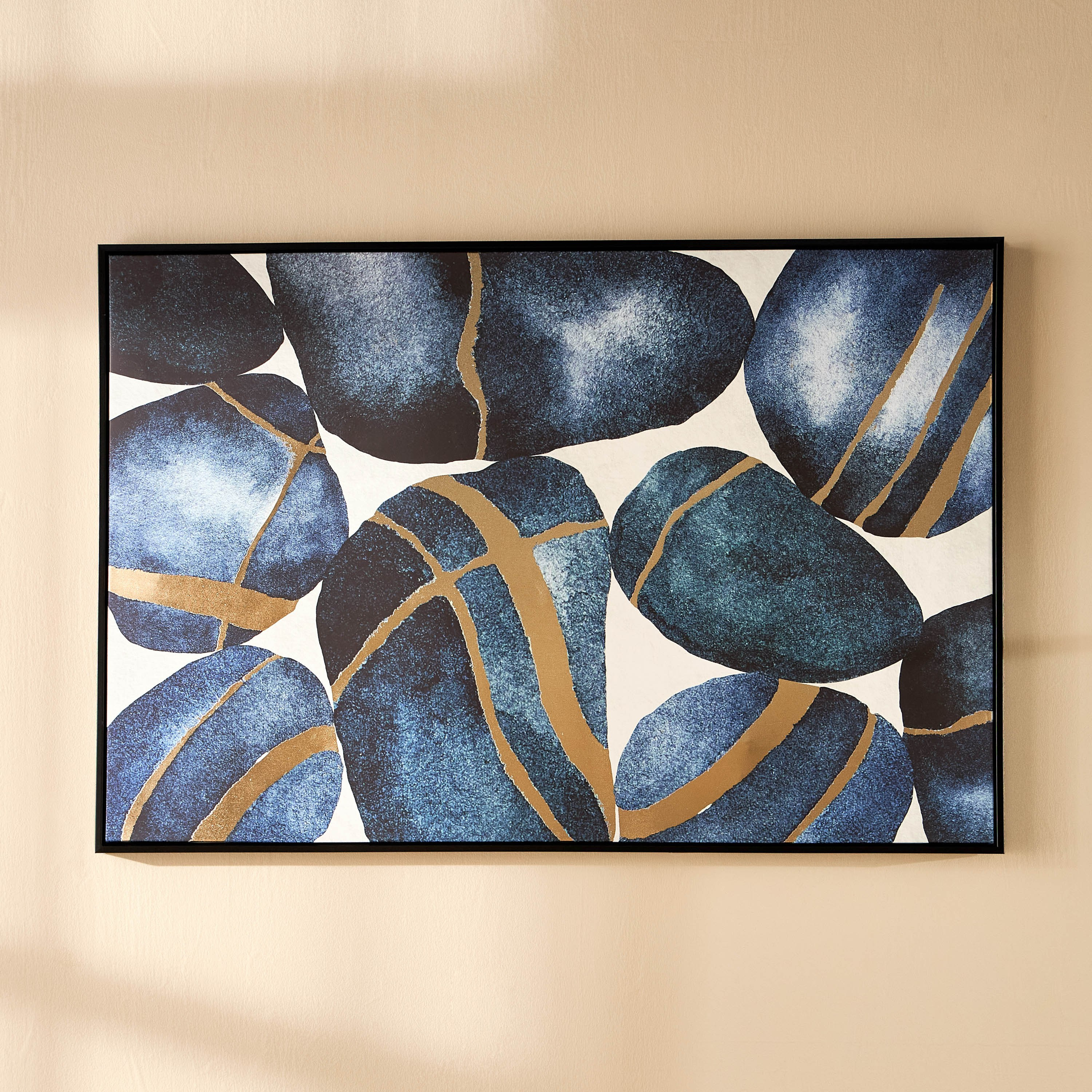 لوحة حائط كانفاس مؤطرة - بيبلز - 83x123 سم-household-walldecorandmirrors-wallart-image-2