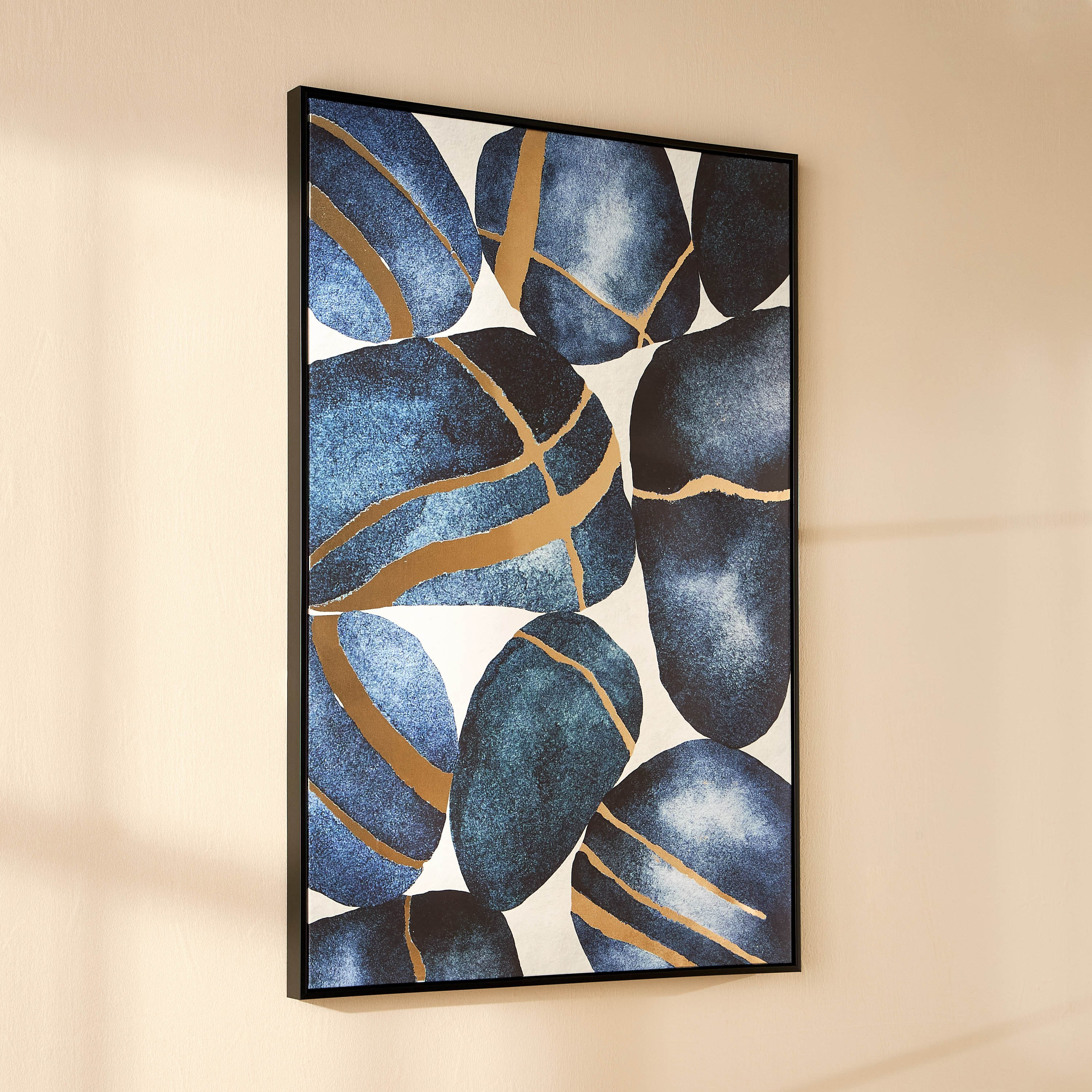 لوحة حائط كانفاس مؤطرة - بيبلز - 83x123 سم-household-walldecorandmirrors-wallart-image-3