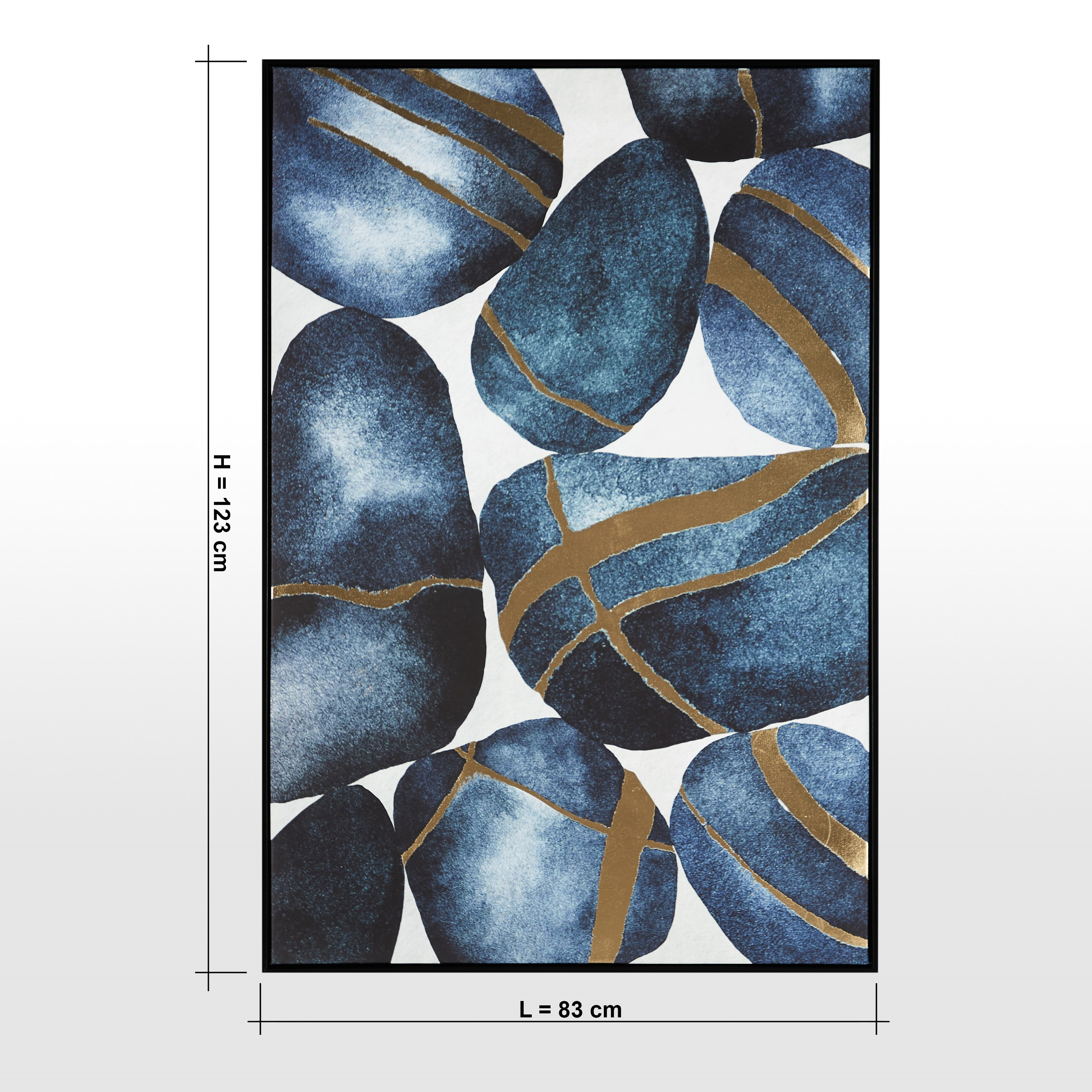 لوحة حائط كانفاس مؤطرة - بيبلز - 83x123 سم-household-walldecorandmirrors-wallart-image-6