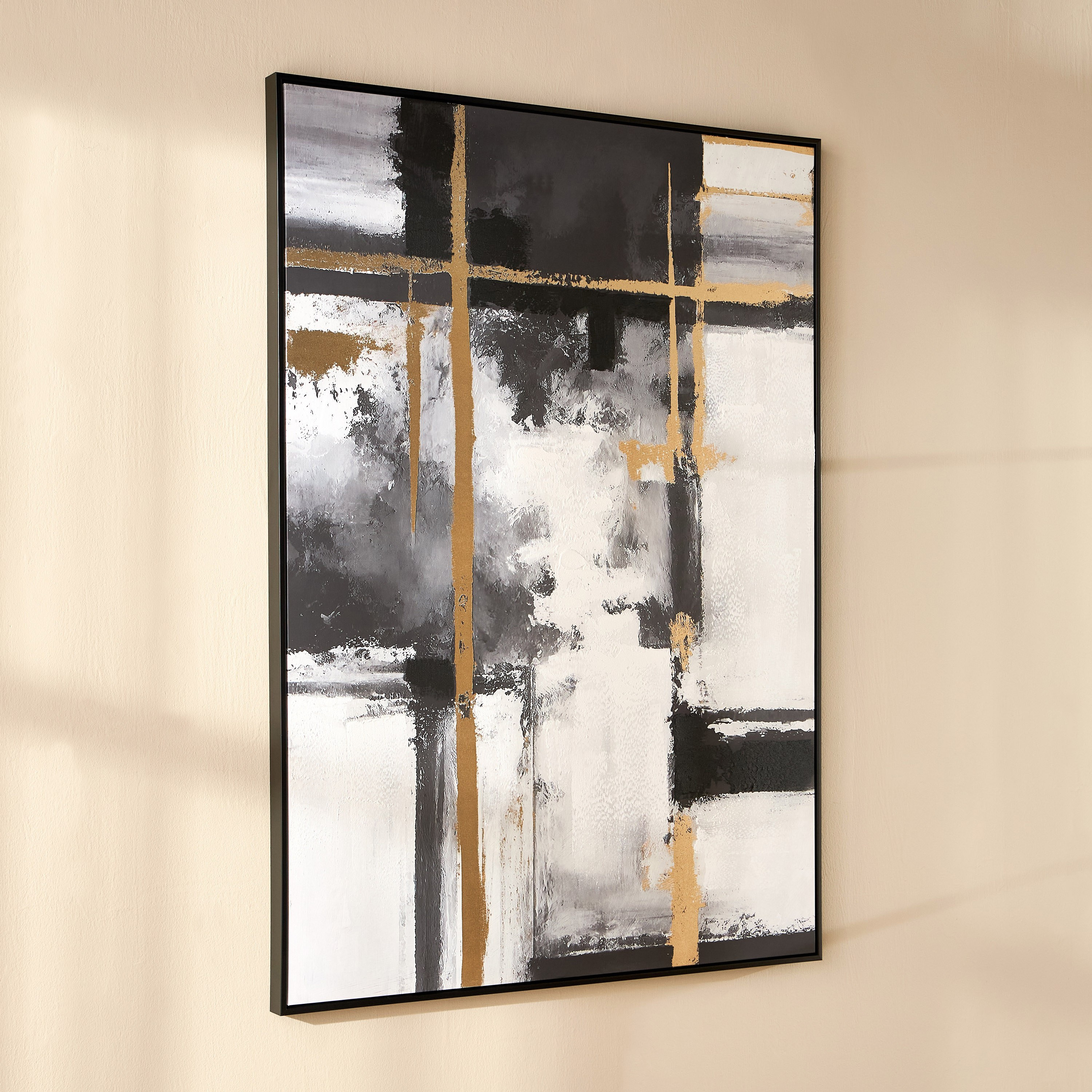 زينة حائط كانفاس مؤطرة - إلينا - 103x143 سم-household-walldecorandmirrors-wallart-image-2