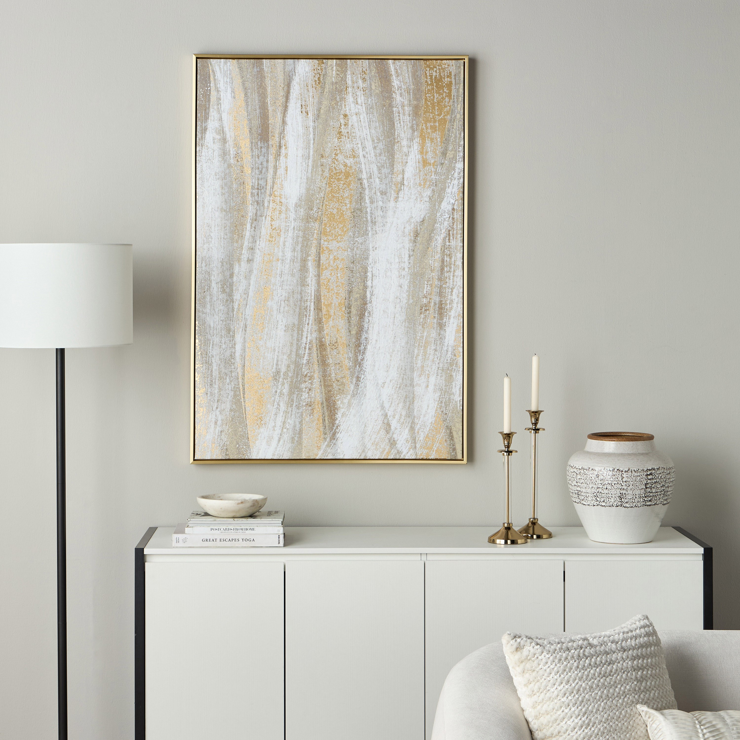 Clara Framed Canvas Wall Art - 83x123 cm-household-walldecorandmirrors-wallart-image-4