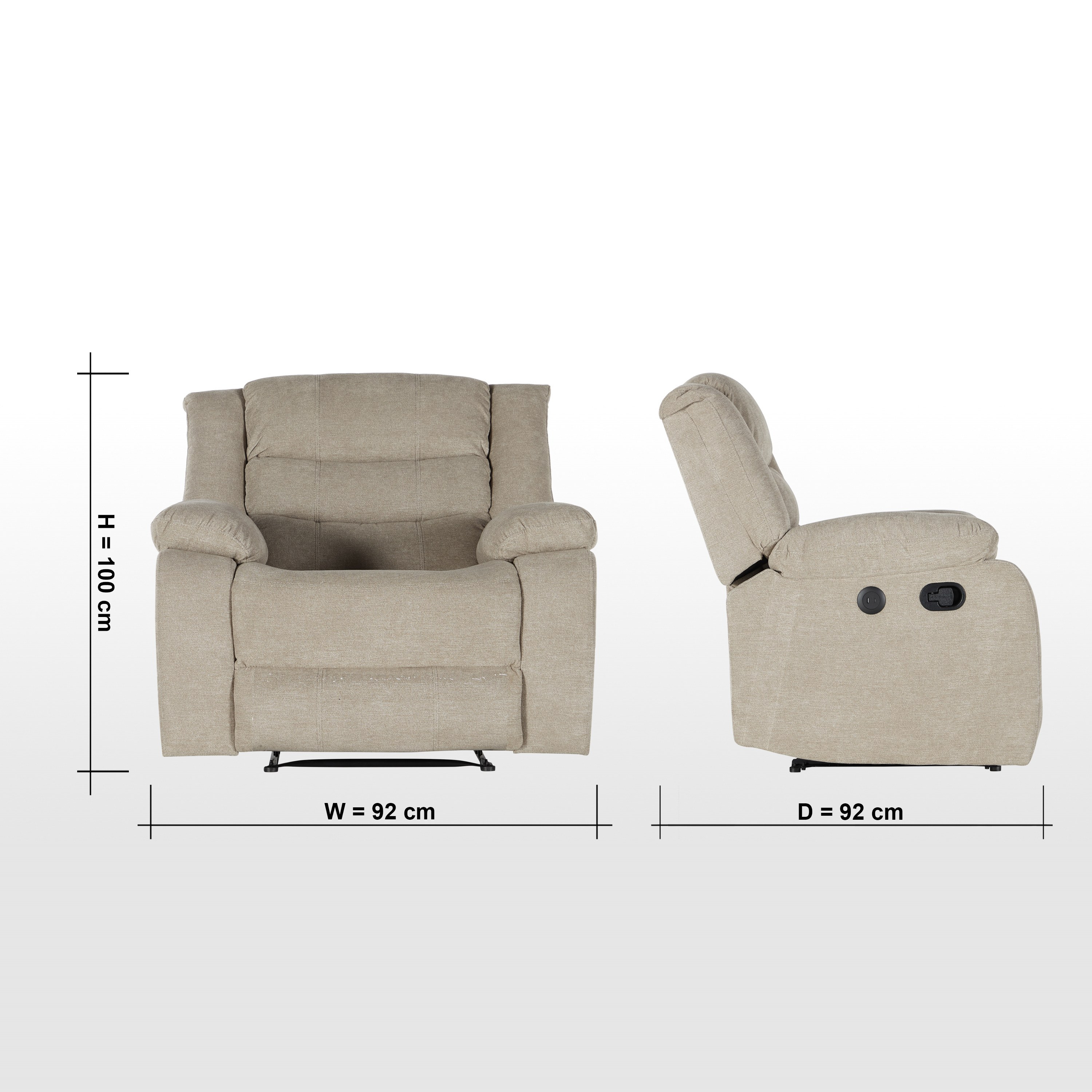 Cheap recliners under 100 sale