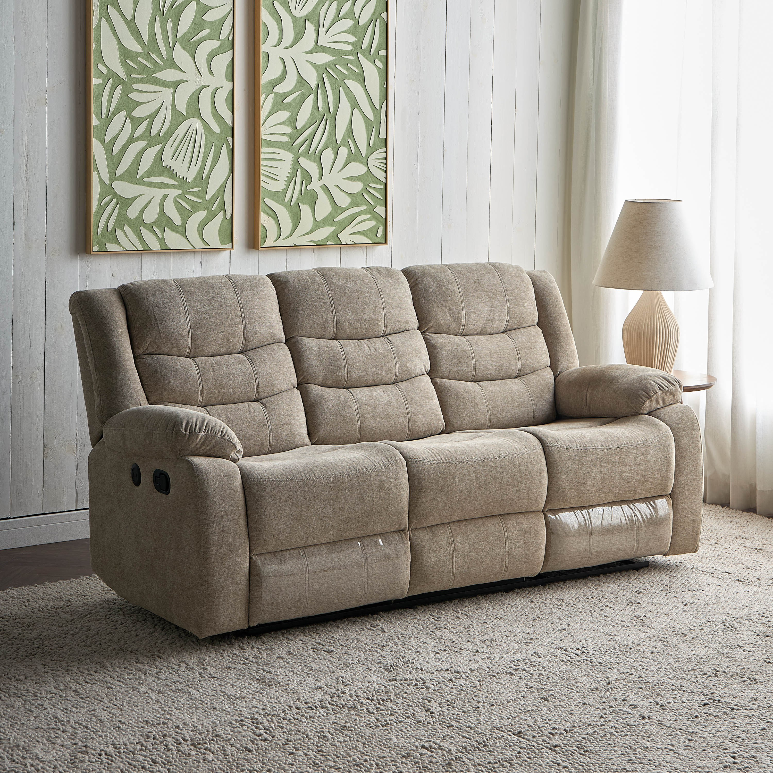 Kayden 3-Seater Fabric Recliner-furniture-sofaandseating-recliners-image-1