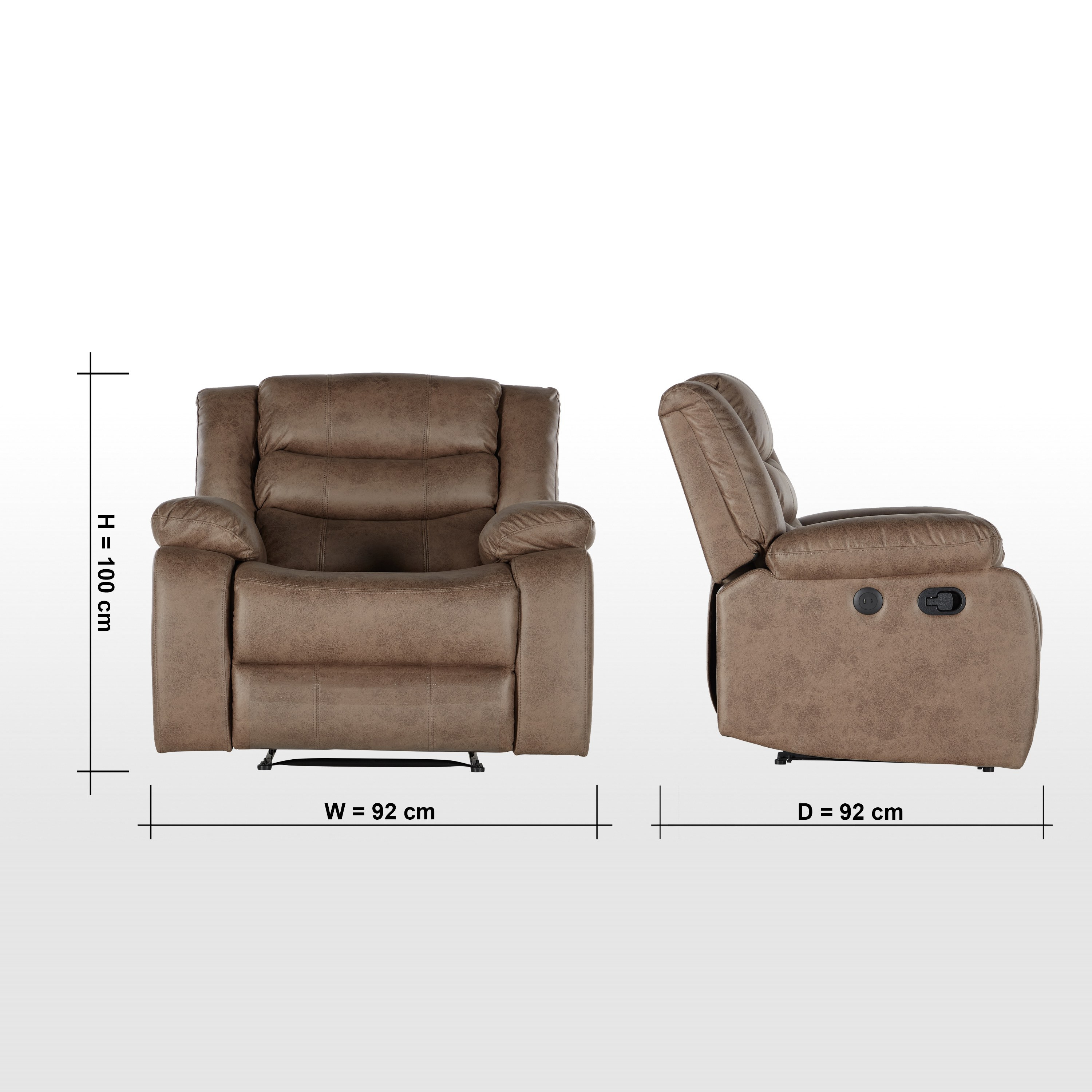 Cheap recliners under 100 sale