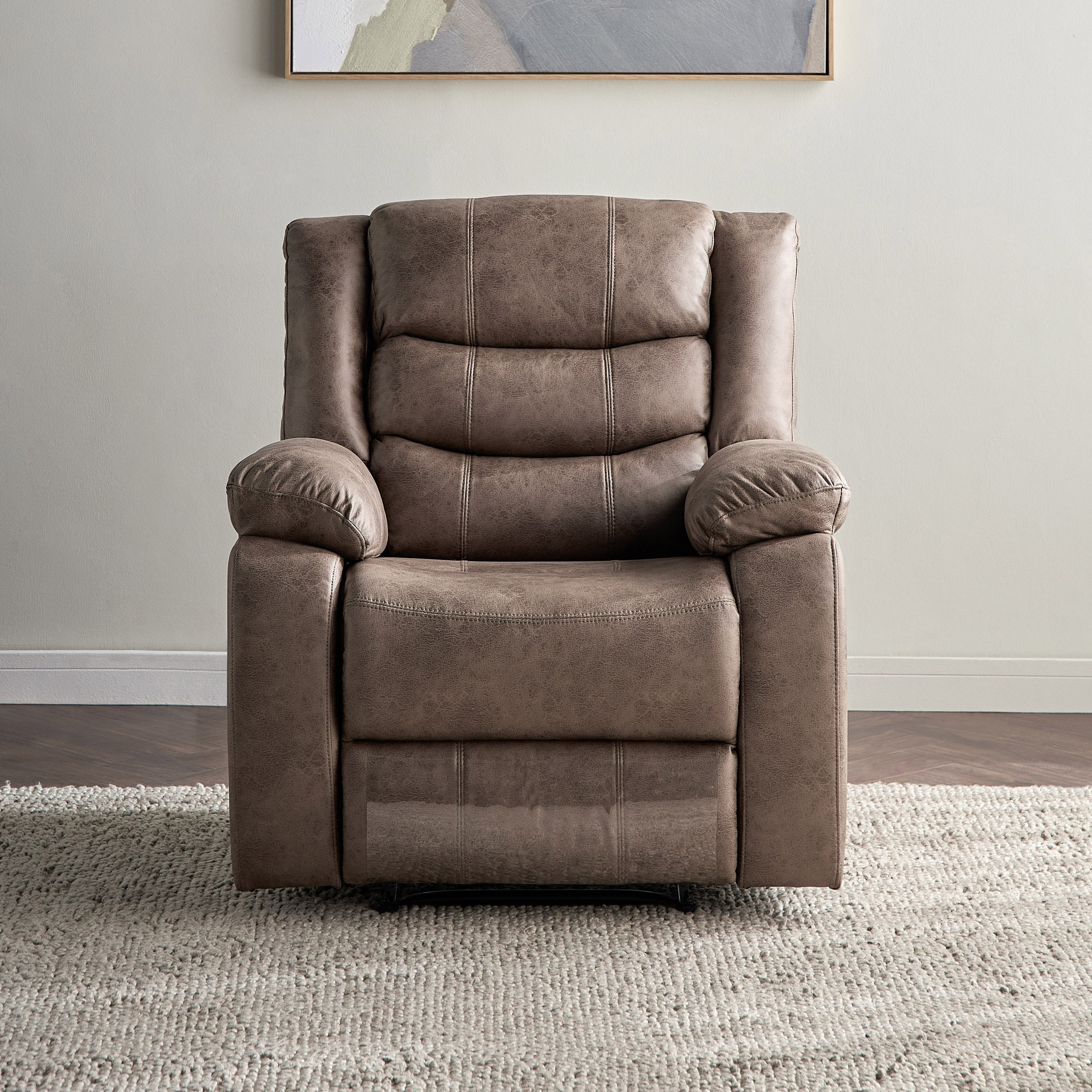 Kayden Faux Leather Recliner-furniture-sofaandseating-recliners-image-2
