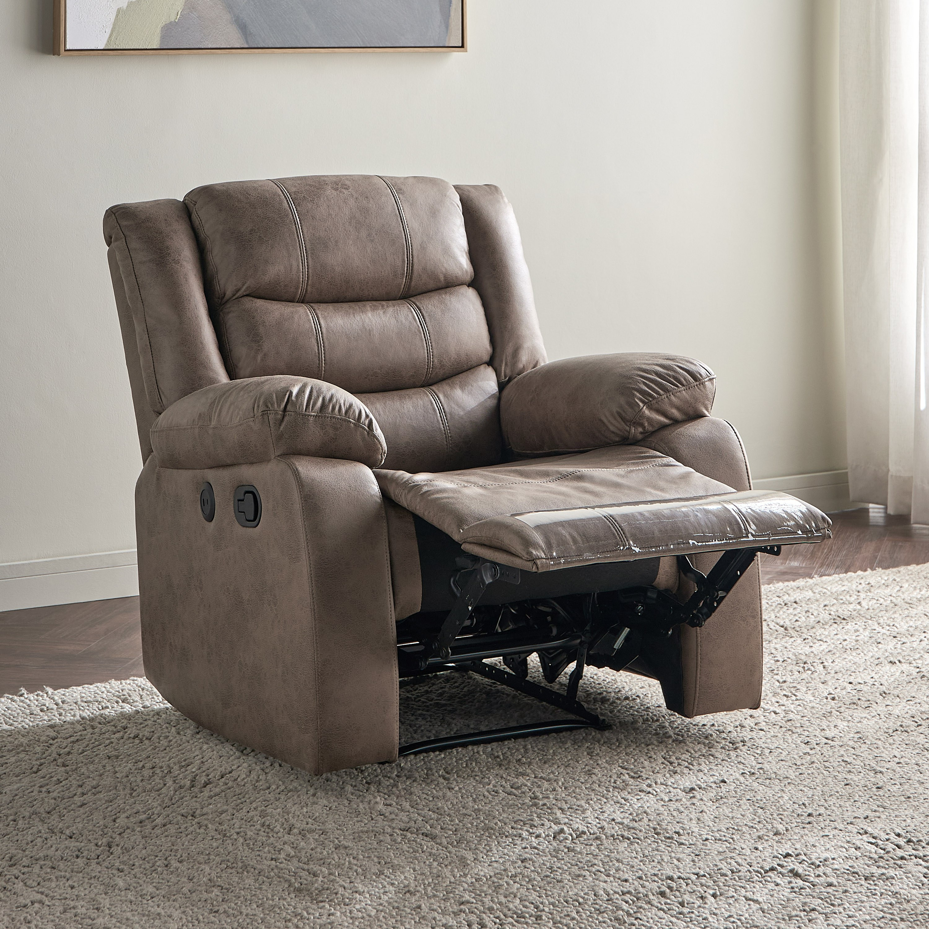 Kayden Faux Leather Recliner-furniture-sofaandseating-recliners-image-3