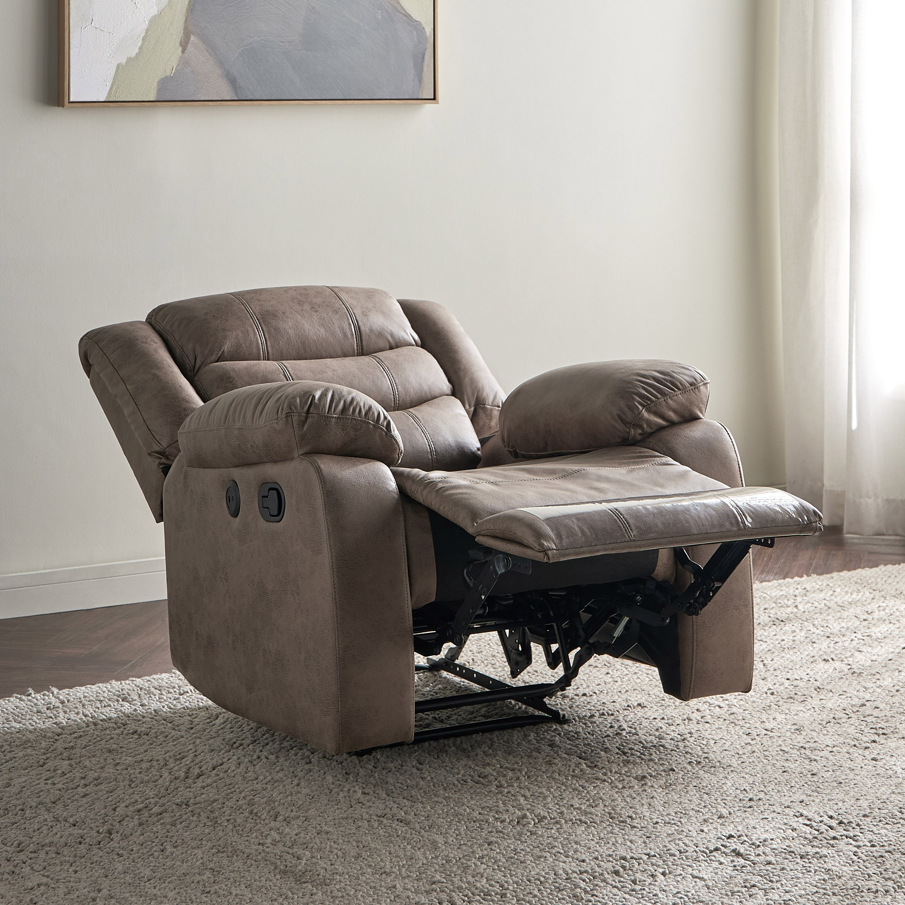Kayden Faux Leather Recliner-furniture-sofaandseating-recliners-image-4