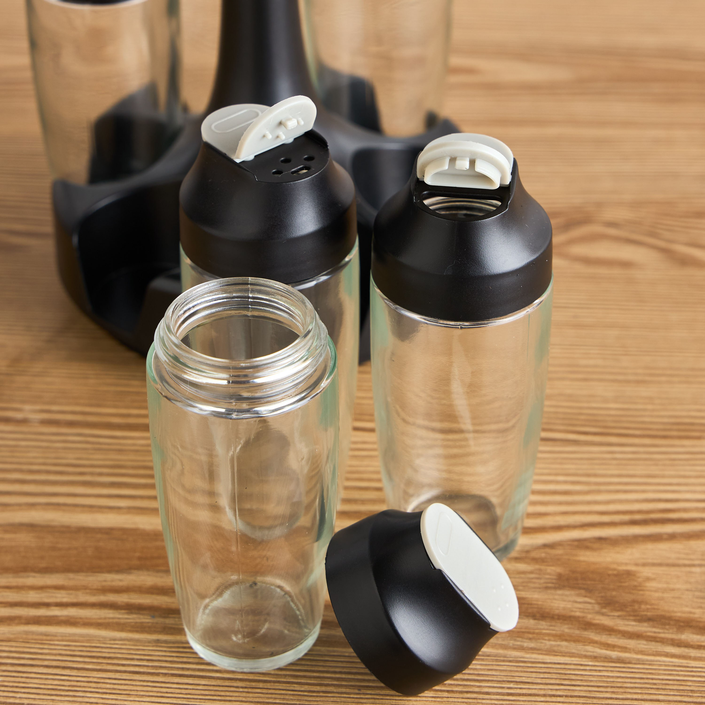 Raina 6-Piece Spice Jar Set-household-kitchen-foodstorage-spiceracksandjars-image-2