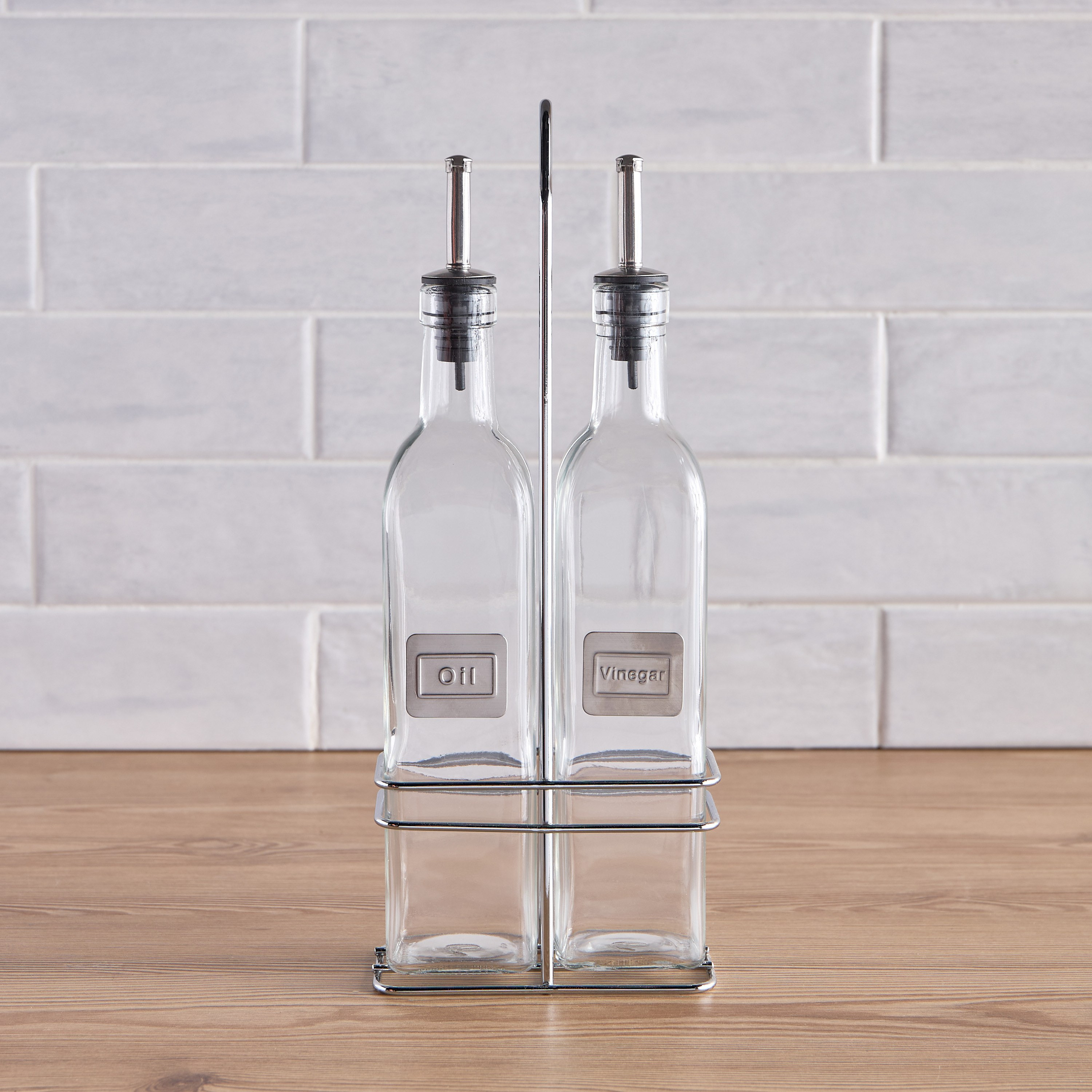 طقم قارورة خل وزيت قطعتين - جيفين- 500 مل-household-kitchen-foodstorage-oilandvinegar-image-1