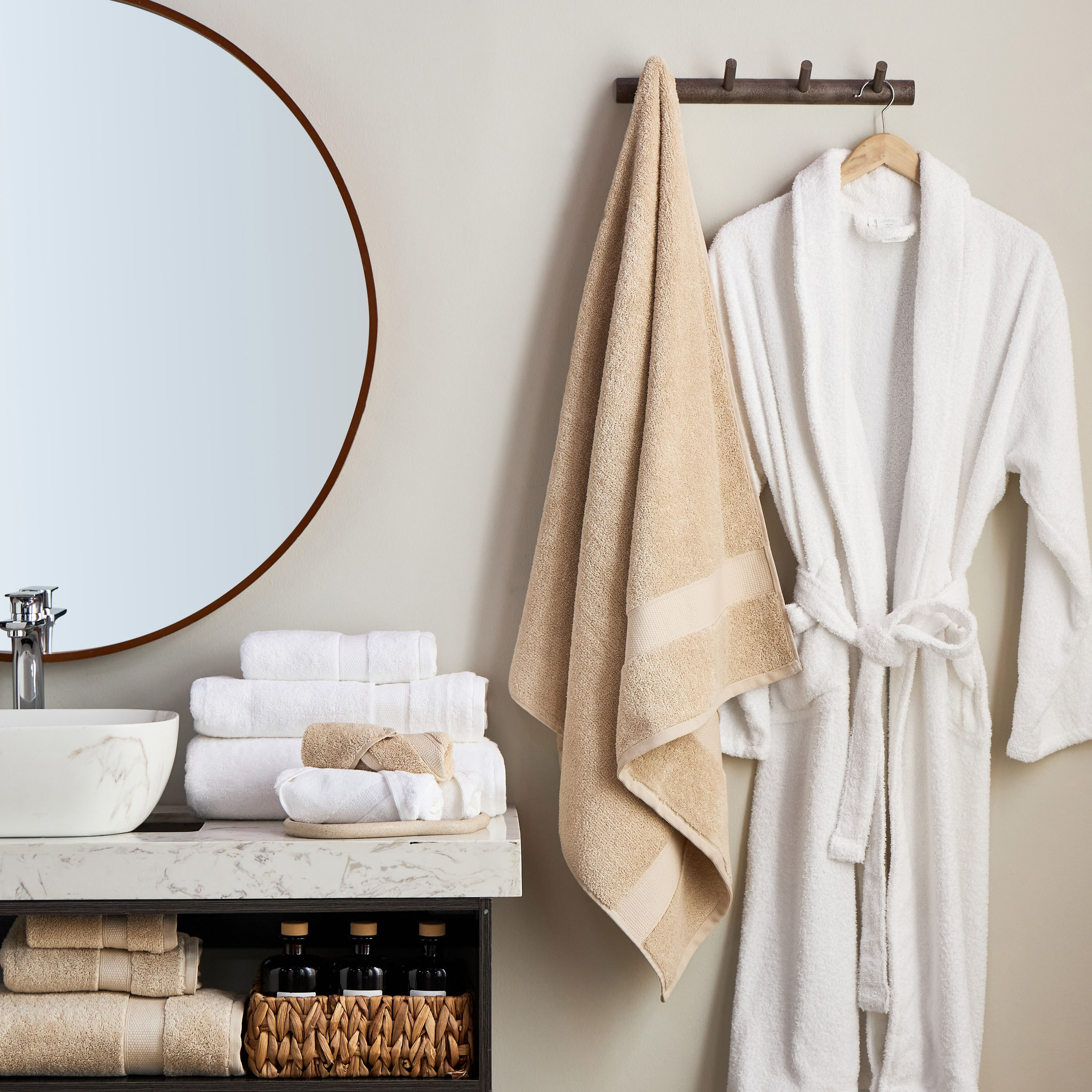 Infinity Luxe 750GSM Turkish Cotton Hand Towel - 50x90 cm-household-bathandlaundry-bathlinen-towels-image-8