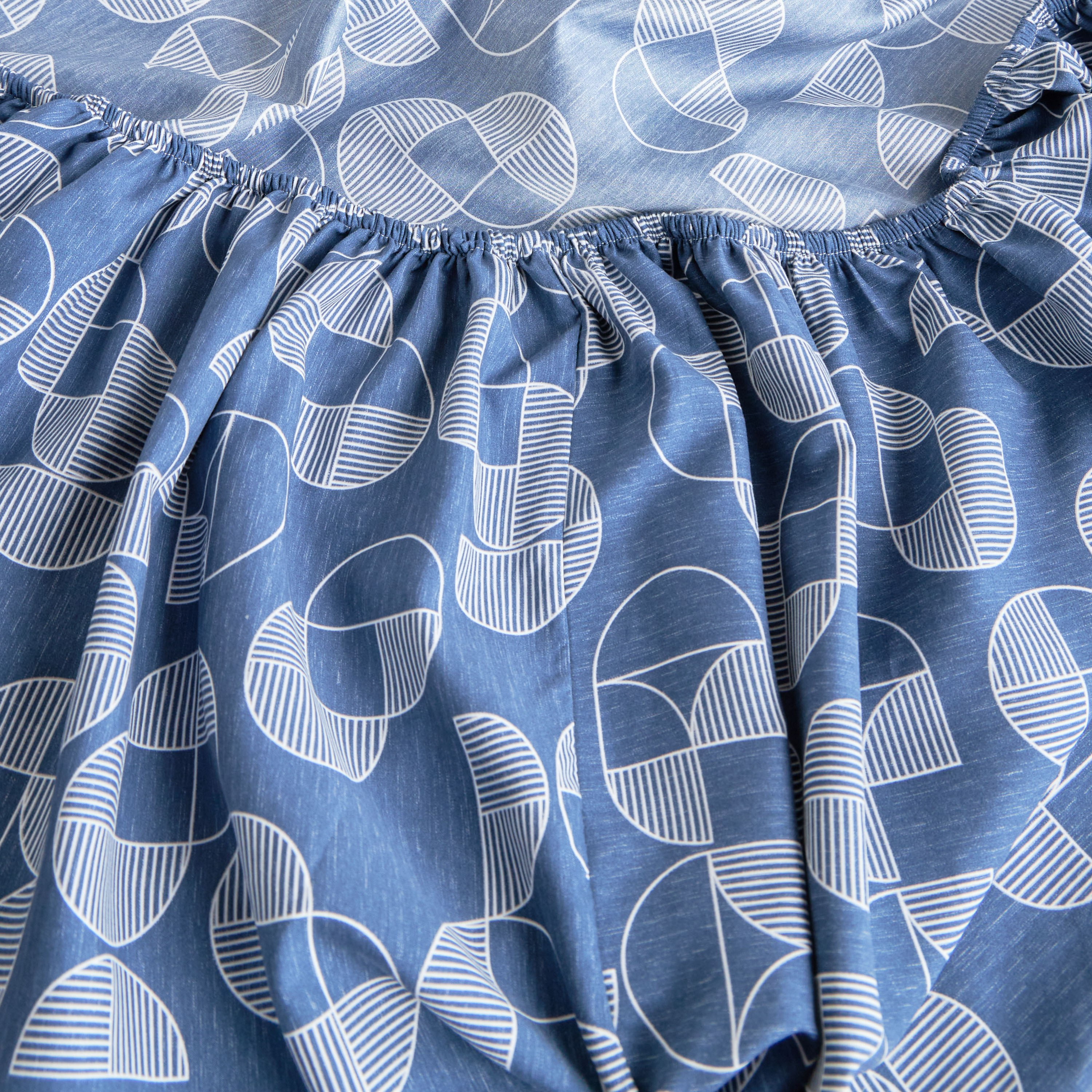شرشف مطاطي كامل - أمفورا - 120×200 سم-household-bedding-sheetsandpillowcases-fittedsheets-image-1