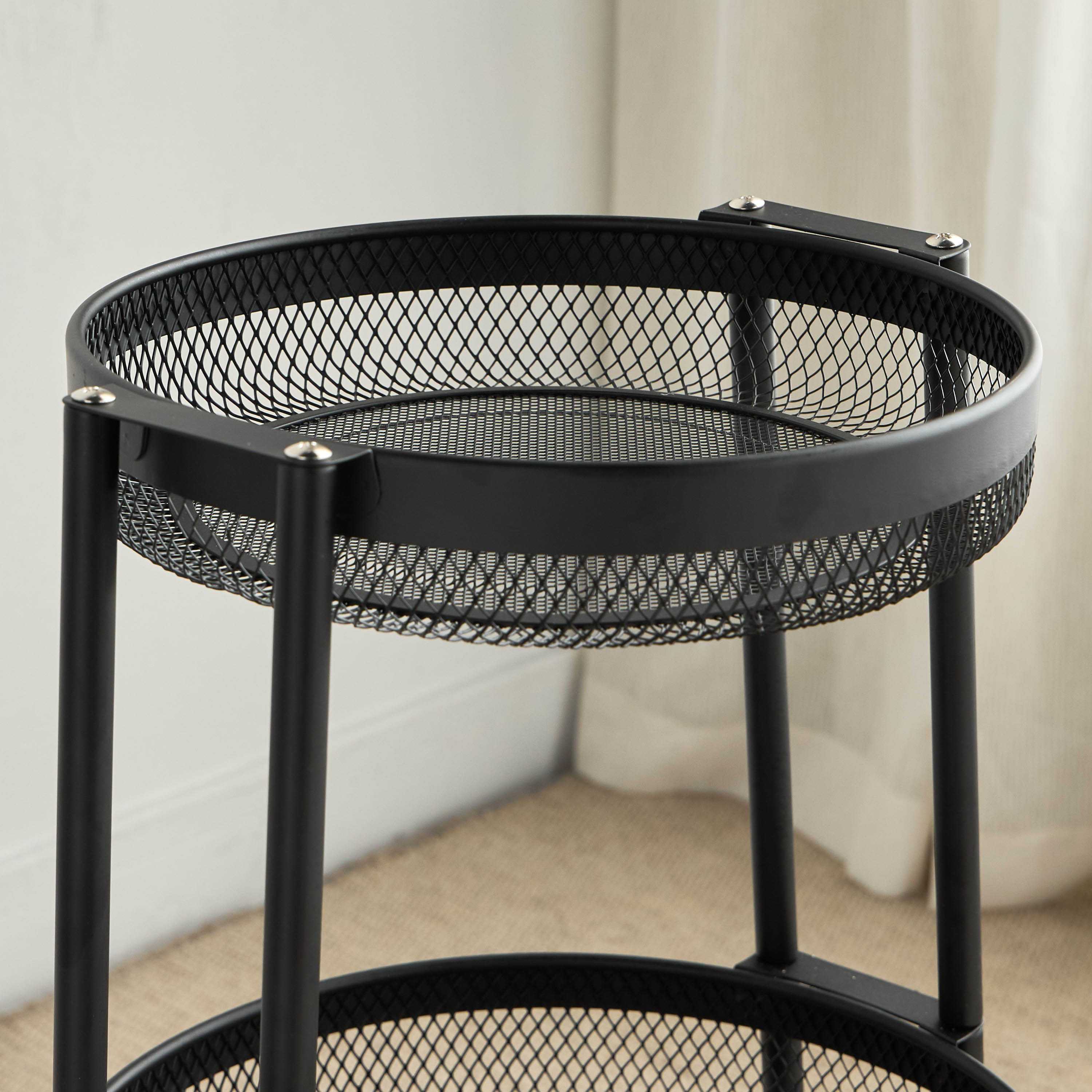 Nordic 3-Tier Kitchen Trolley-household-kitchen-kitchenorganising-kitchentrolleys-image-4