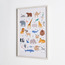 Chaz Animal Framed Canvas Wall Art - 40x60 cm-kids-decorandlighting-decor-wallart-image-2