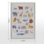 Chaz Animal Framed Canvas Wall Art - 40x60 cm-kids-decorandlighting-decor-wallart-image-5