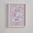 Jules Little Unicorn Framed Canvas Wall Art - 30x40 cm-kids-decorandlighting-decor-wallart-image-1