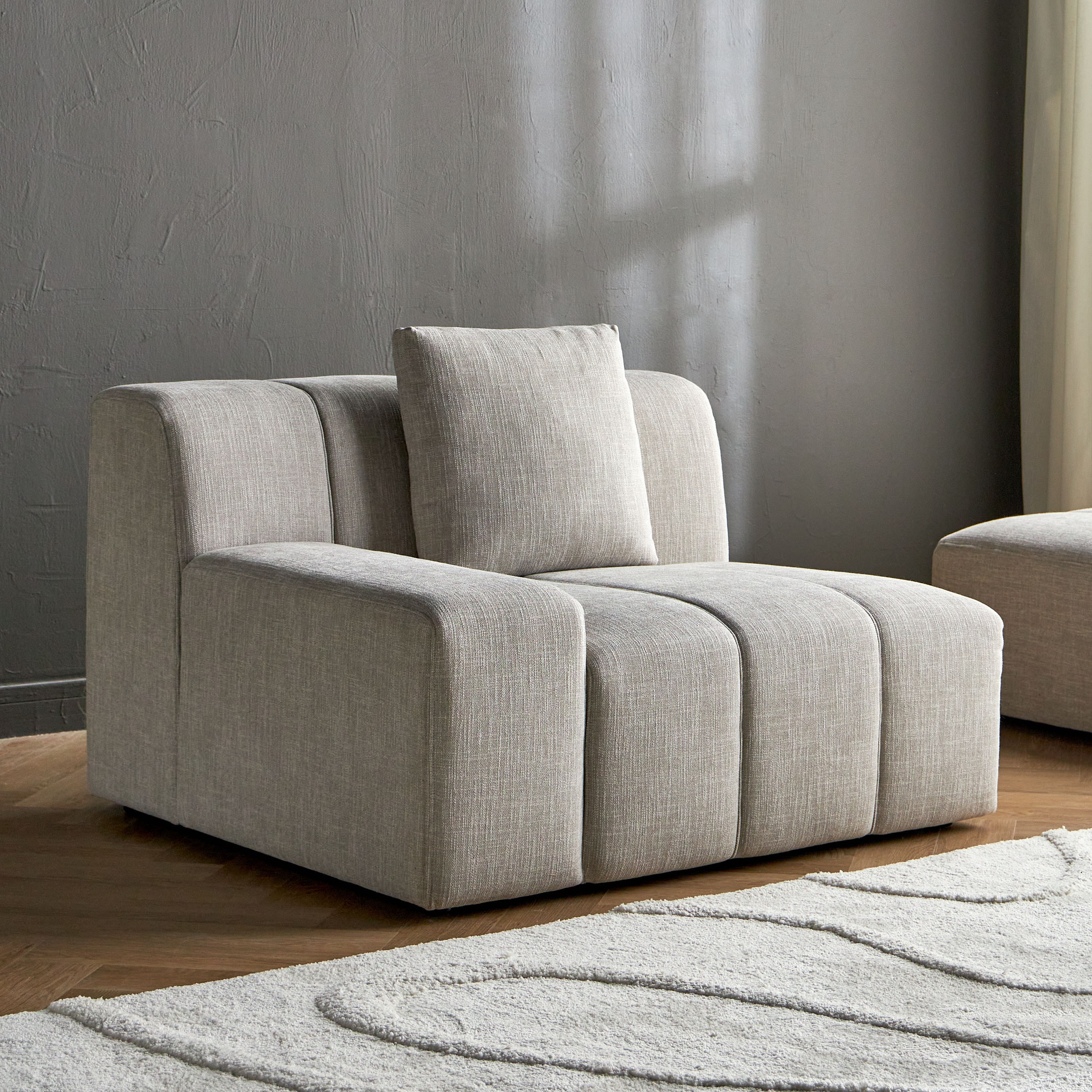 Shop Lounge Fabric Left Arm Modular Sofa | Homecentre Oman