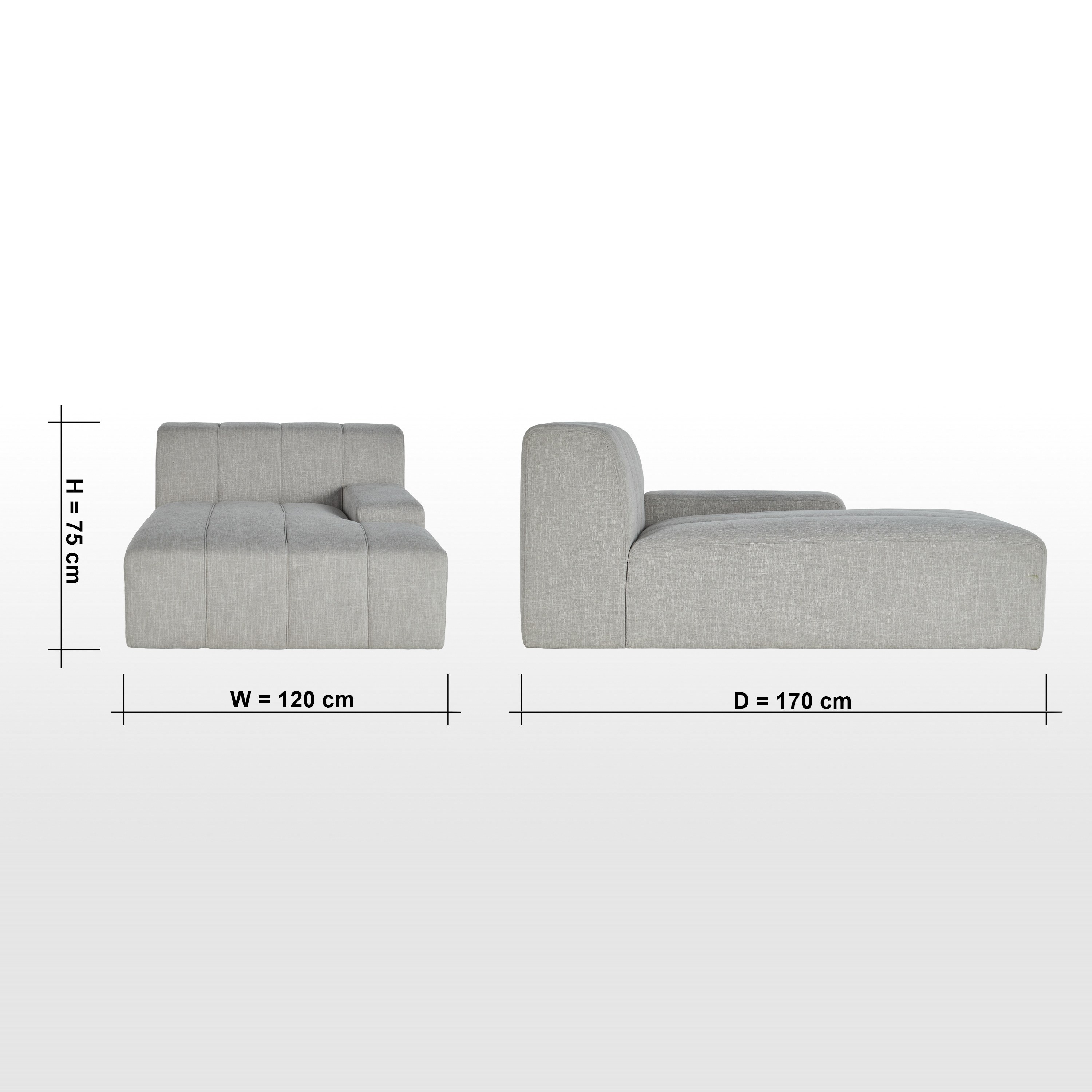 وحدة كنبة استرخاء قماشية يمين - لاونج -furniture-modular-modularsofas-lounge-image-10
