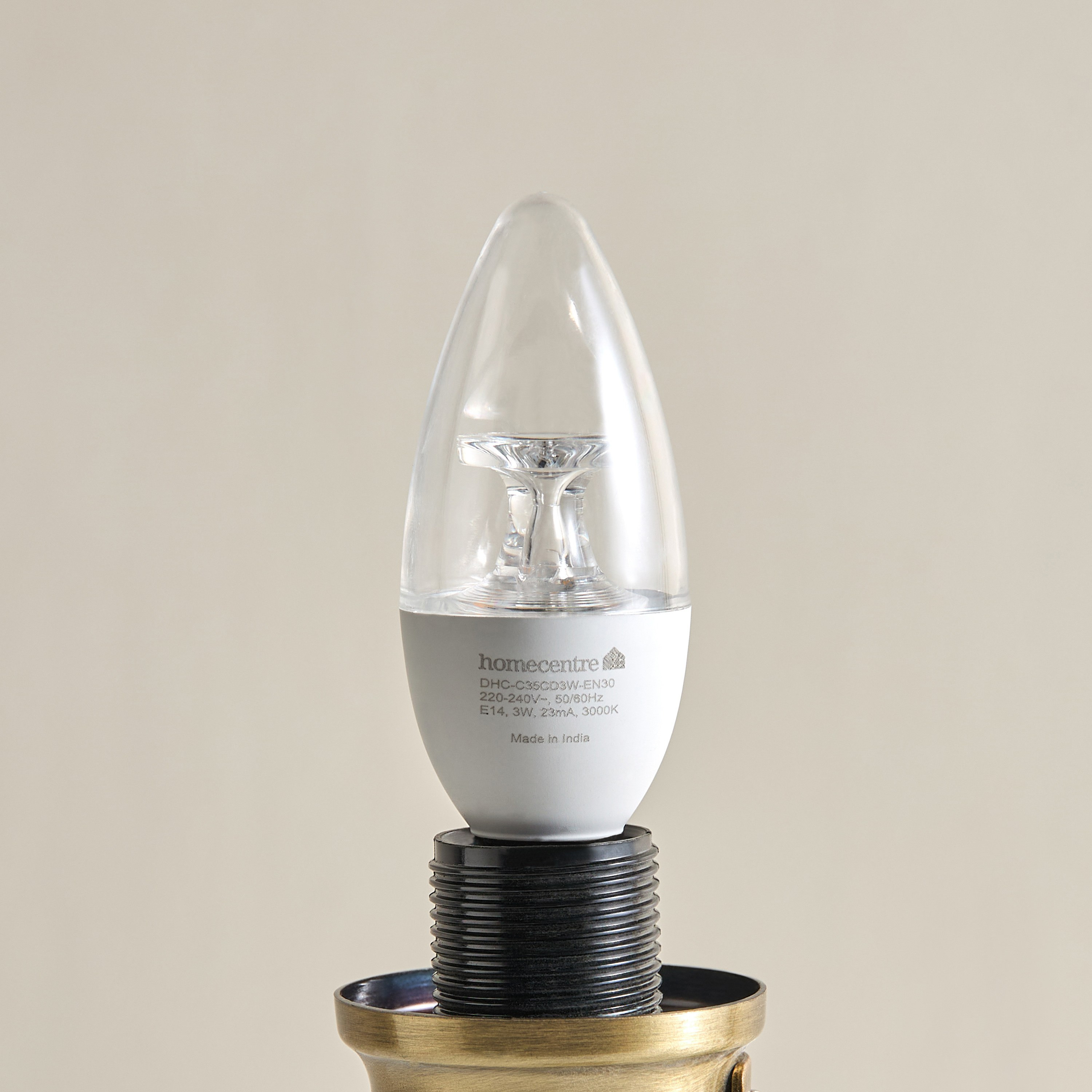 LED Candle Bulb - E14 3W 3000 Lumen Warm White-household-lighting-bulbsandbatteries-bulbs-image-2