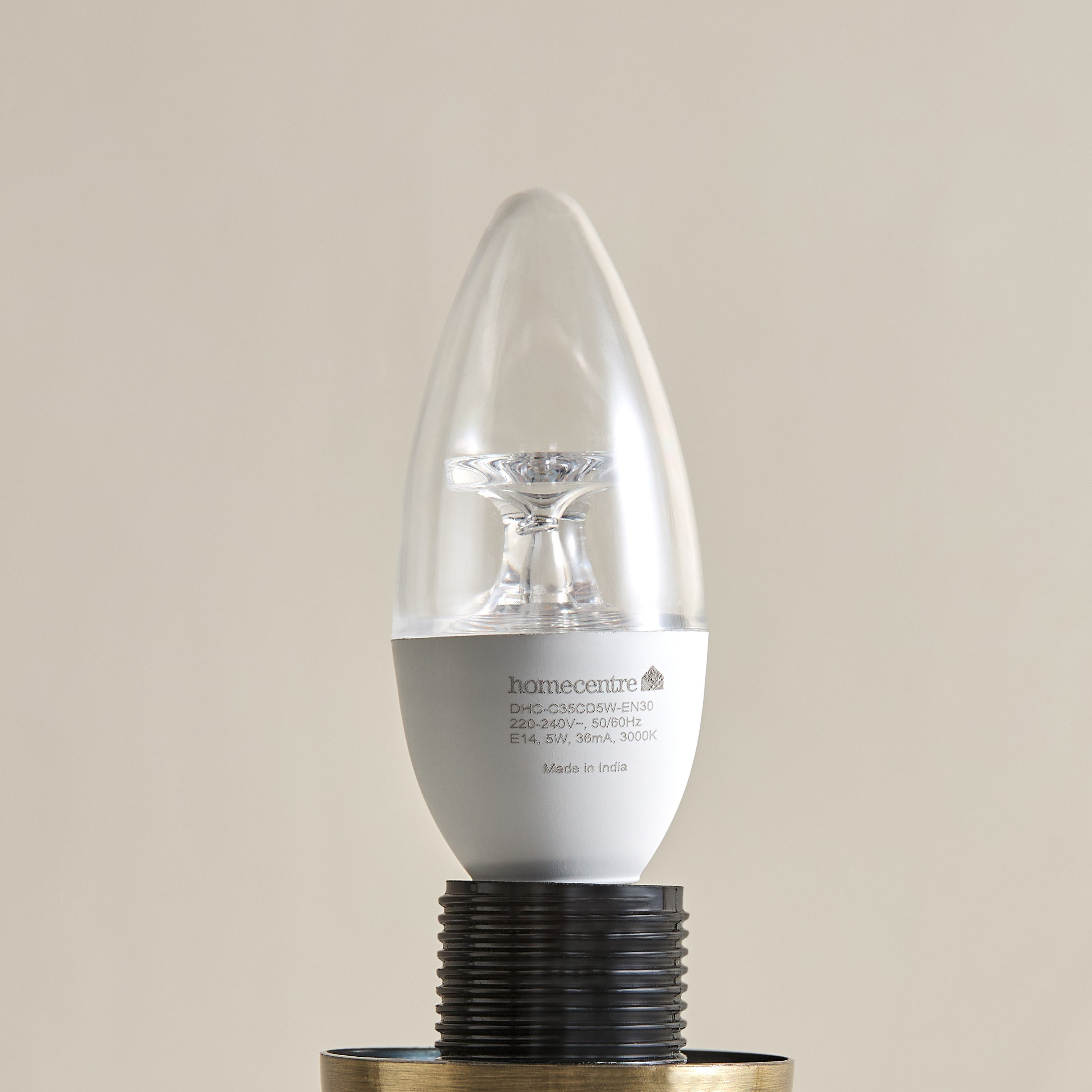 LED Candle Bulb - E14 5W 3000 Lumen Warm White-household-lighting-bulbsandbatteries-bulbs-image-2