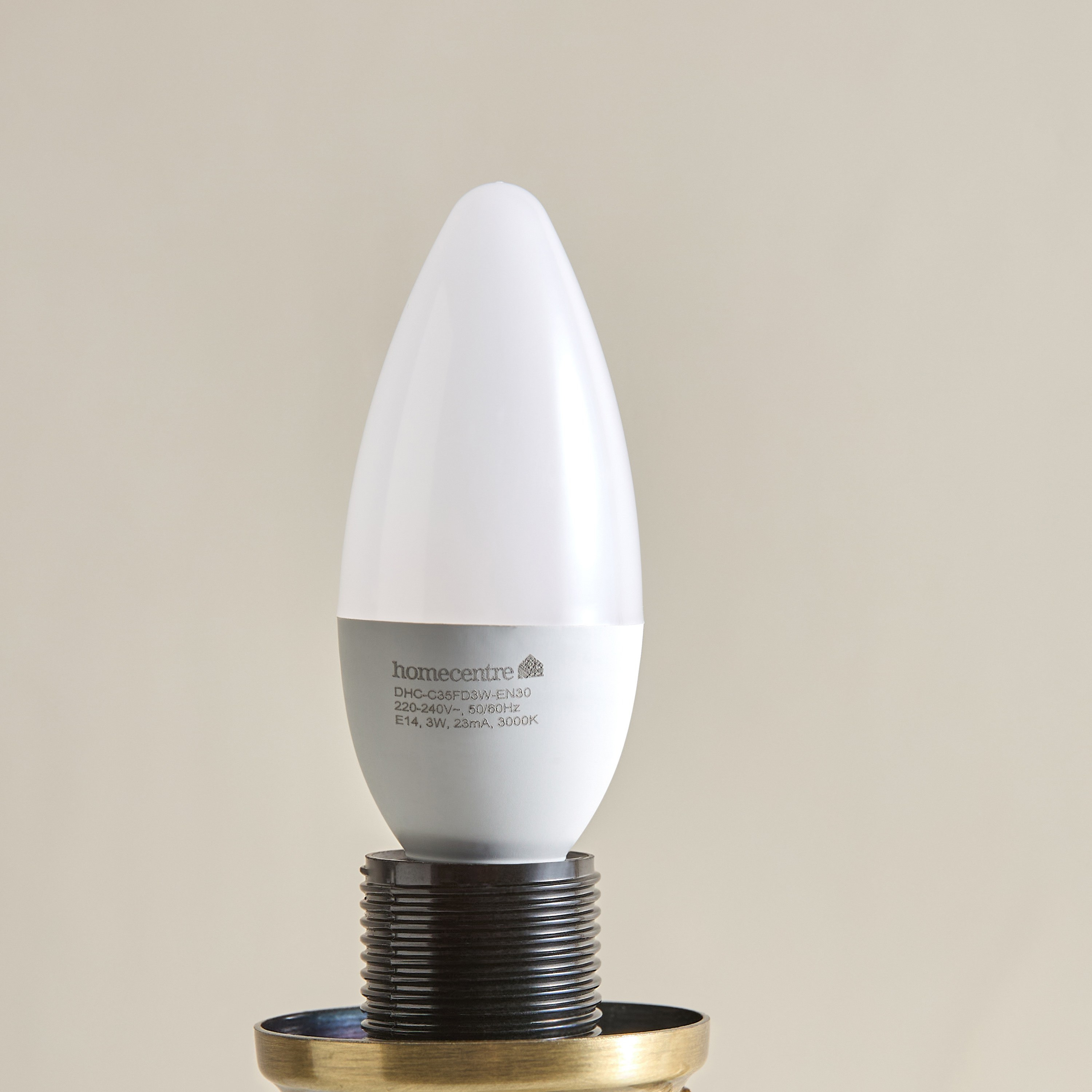 LED Candle Bulb - E14 3W 3000 Lumen Warm White-household-lighting-bulbsandbatteries-bulbs-image-2