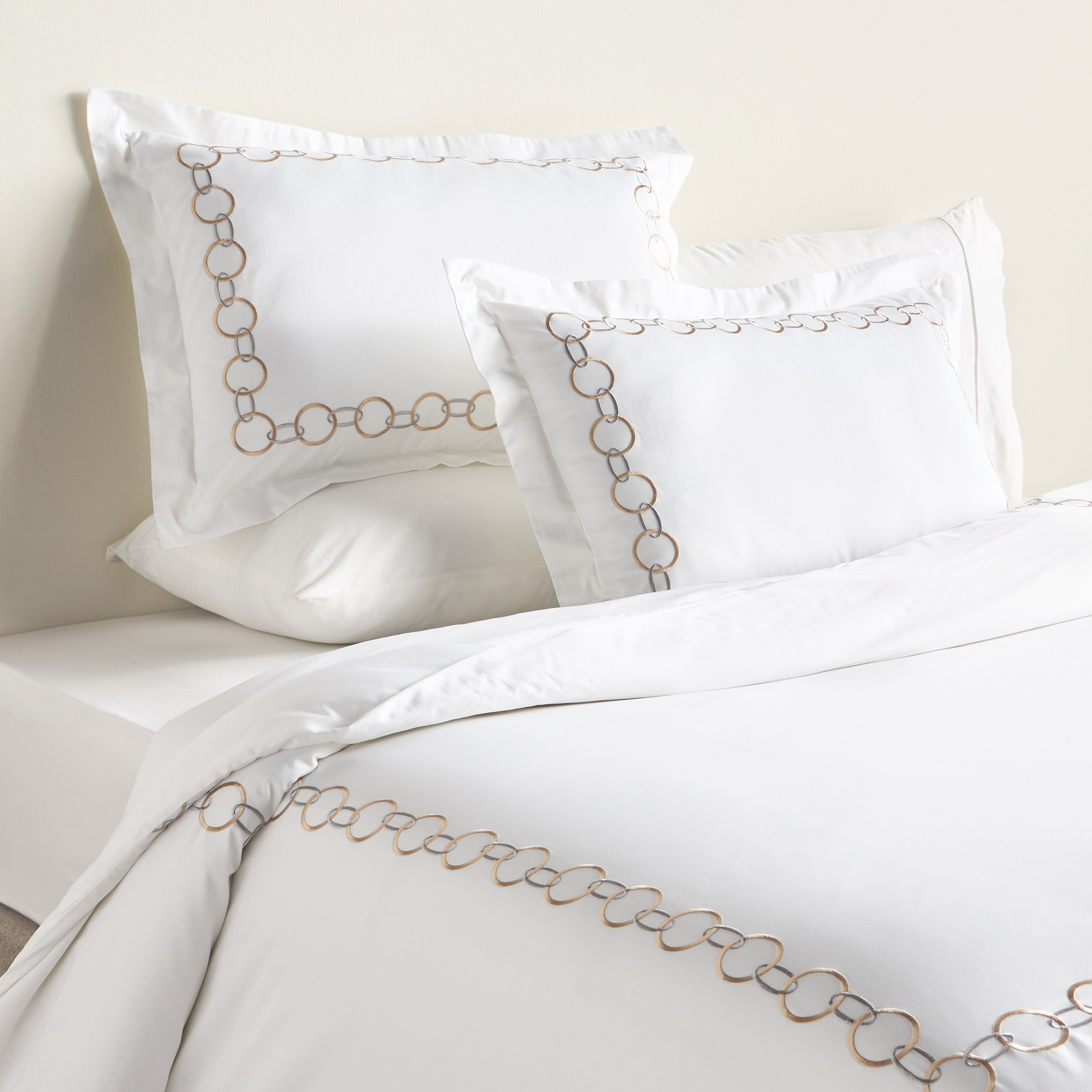 Boucle Cotton 300 Thread Count 3-Piece King Duvet Cover Set - 220x230 cm-household-bedding-duvetandcovers-duvetcovers-image-1