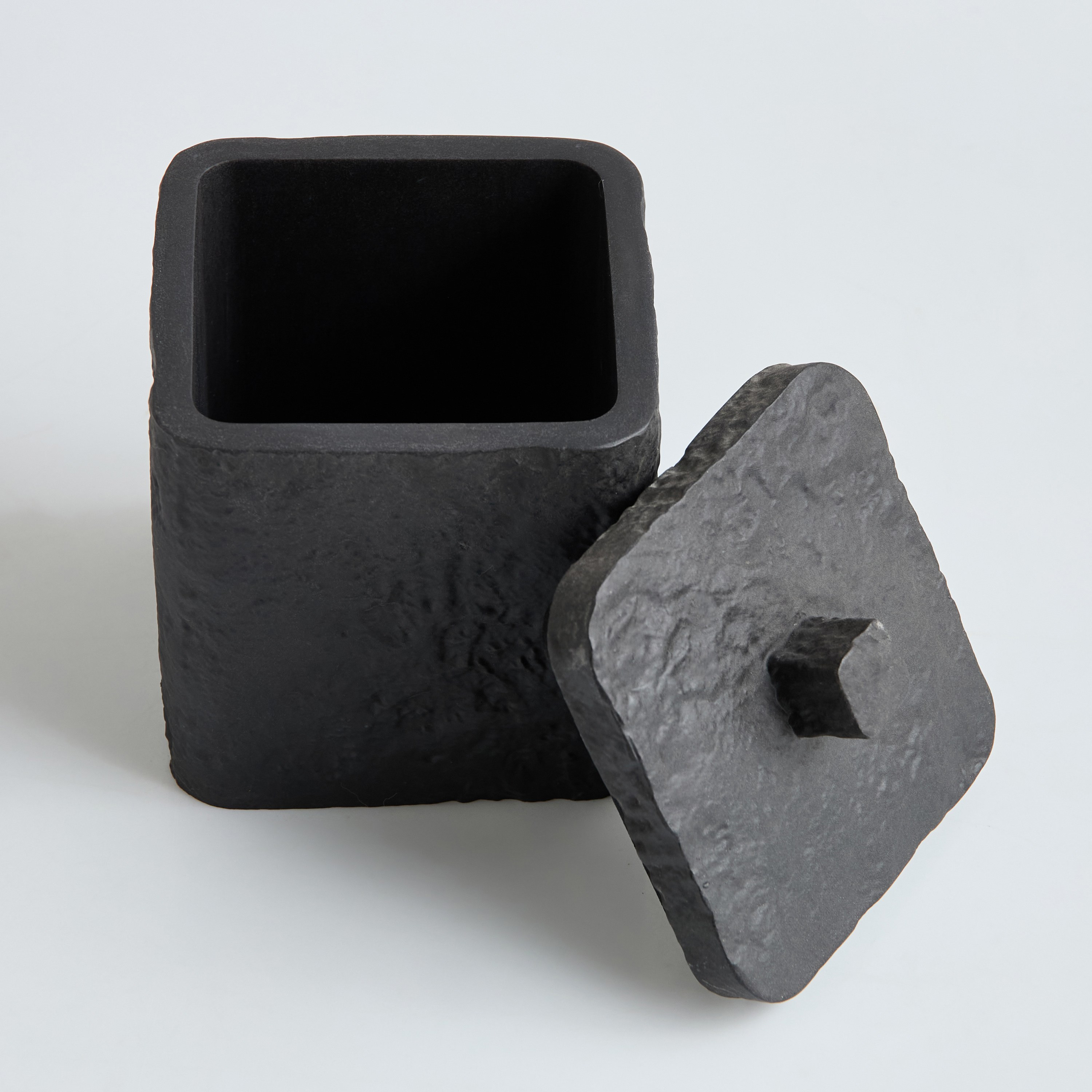 Basalt Cotton Jar-household-bathandlaundry-bathaccessories-tissueboxesandcottonjars-image-2