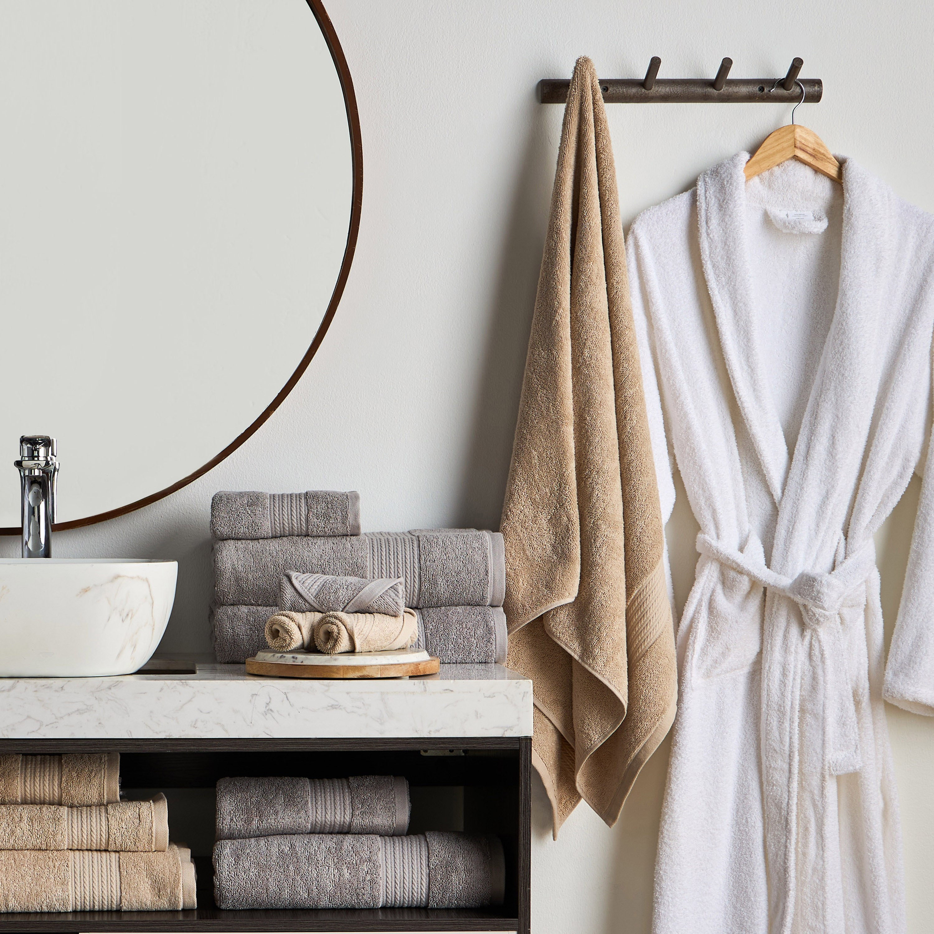 Zoey 2-Piece 500 GSM Cotton Bath Sheet Set - 90x150 cm-household-bathandlaundry-bathlinen-towels-image-7