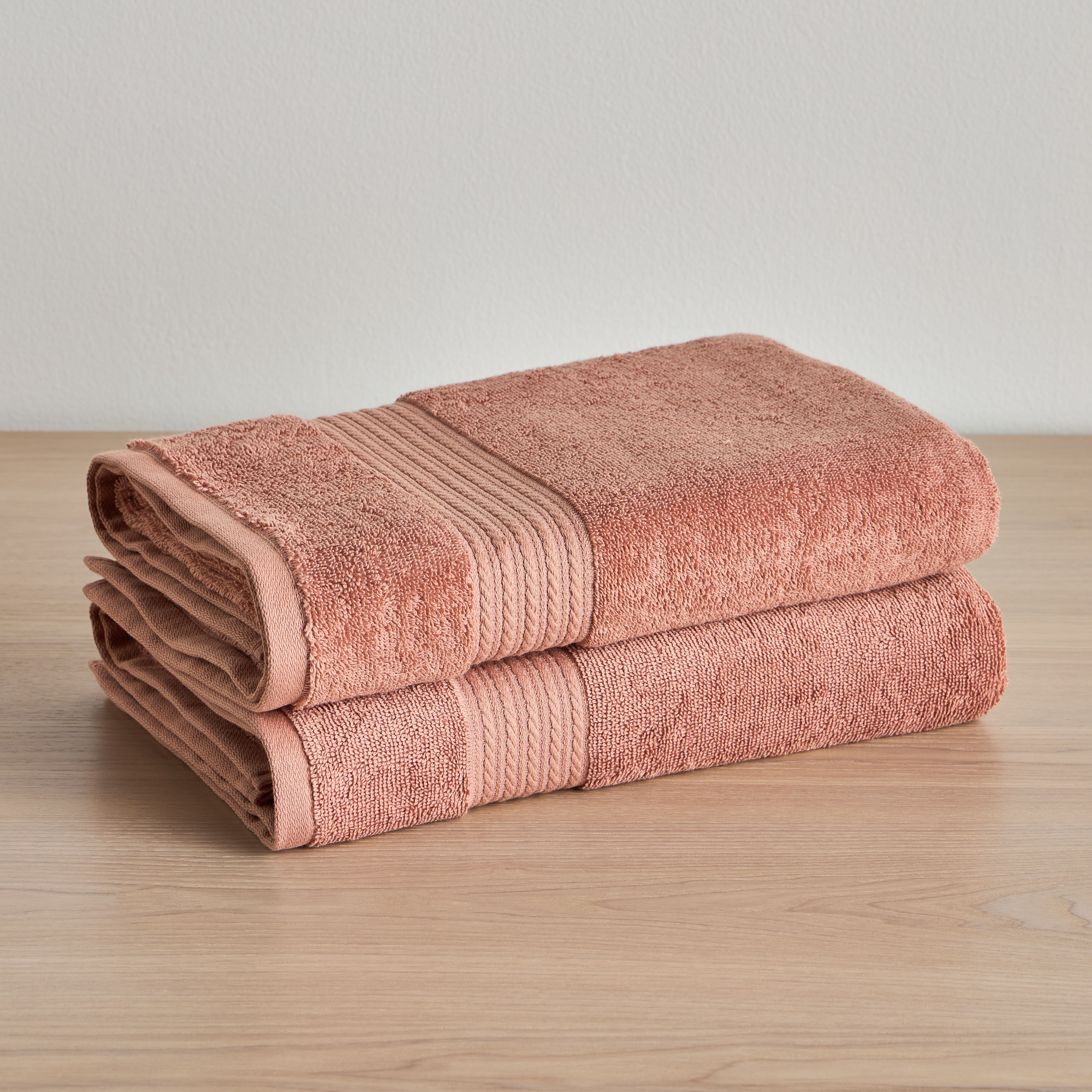 Zoey 2-Piece 500 GSM Cotton Bath Sheet Set - 90x150 cm-household-bathandlaundry-bathlinen-towels-image-2