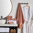 طقم قطعتين مناشف حمام قطن 500 جرام لكل متر مربع - زوي - 70x140 سم-household-bathandlaundry-bathlinen-towels-image-1