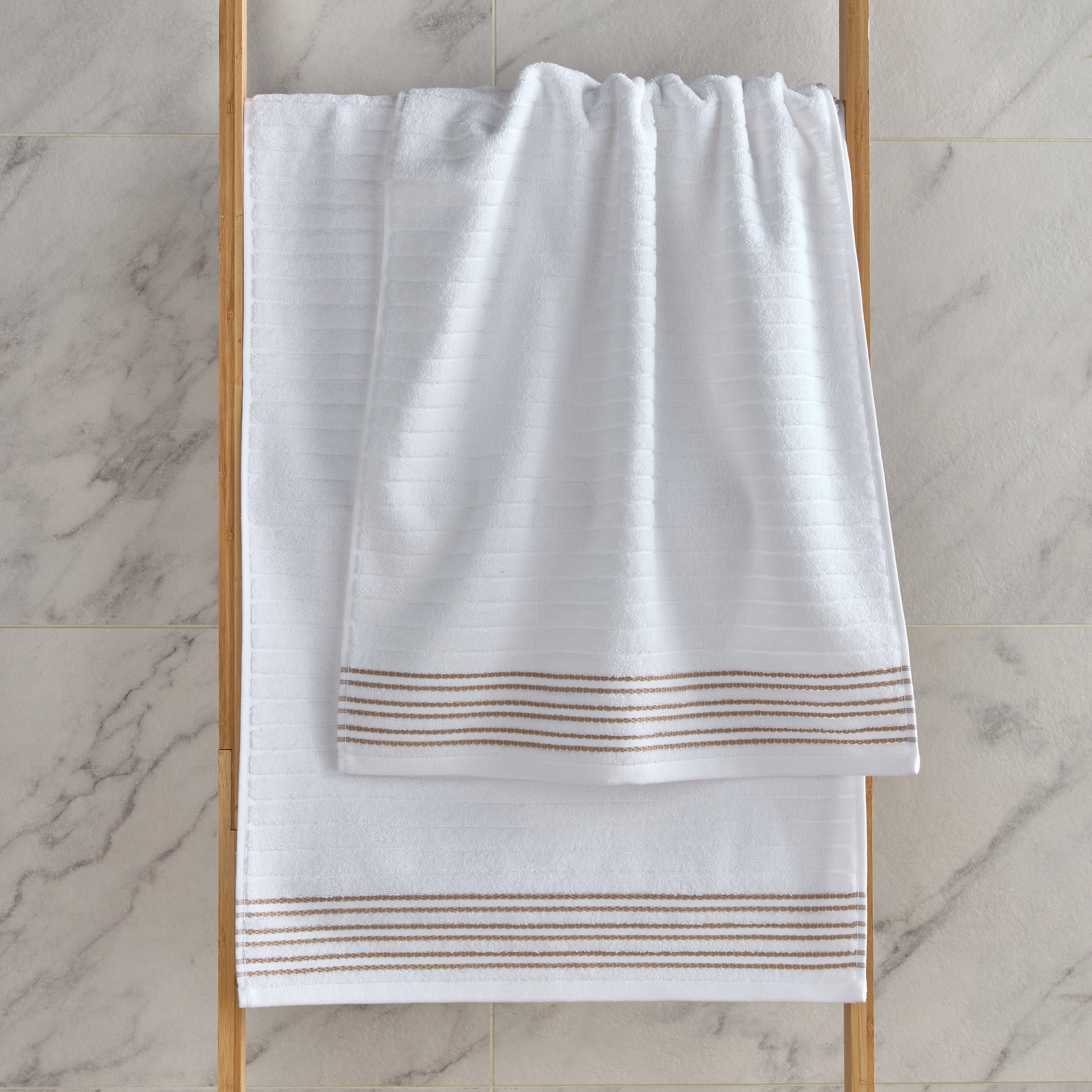 Azores 2-Piece 600 GSM Turkish Cotton Towel Set - 50x90 cm-household-bathandlaundry-bathlinen-towels-image-1