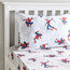 شرشف مطاطي فردي بطبعات سبايدر مان سوبر هيرو - 90x200 سم-babyandkids-beddingandwindows-bedding-fittedandflatsheets-image-2