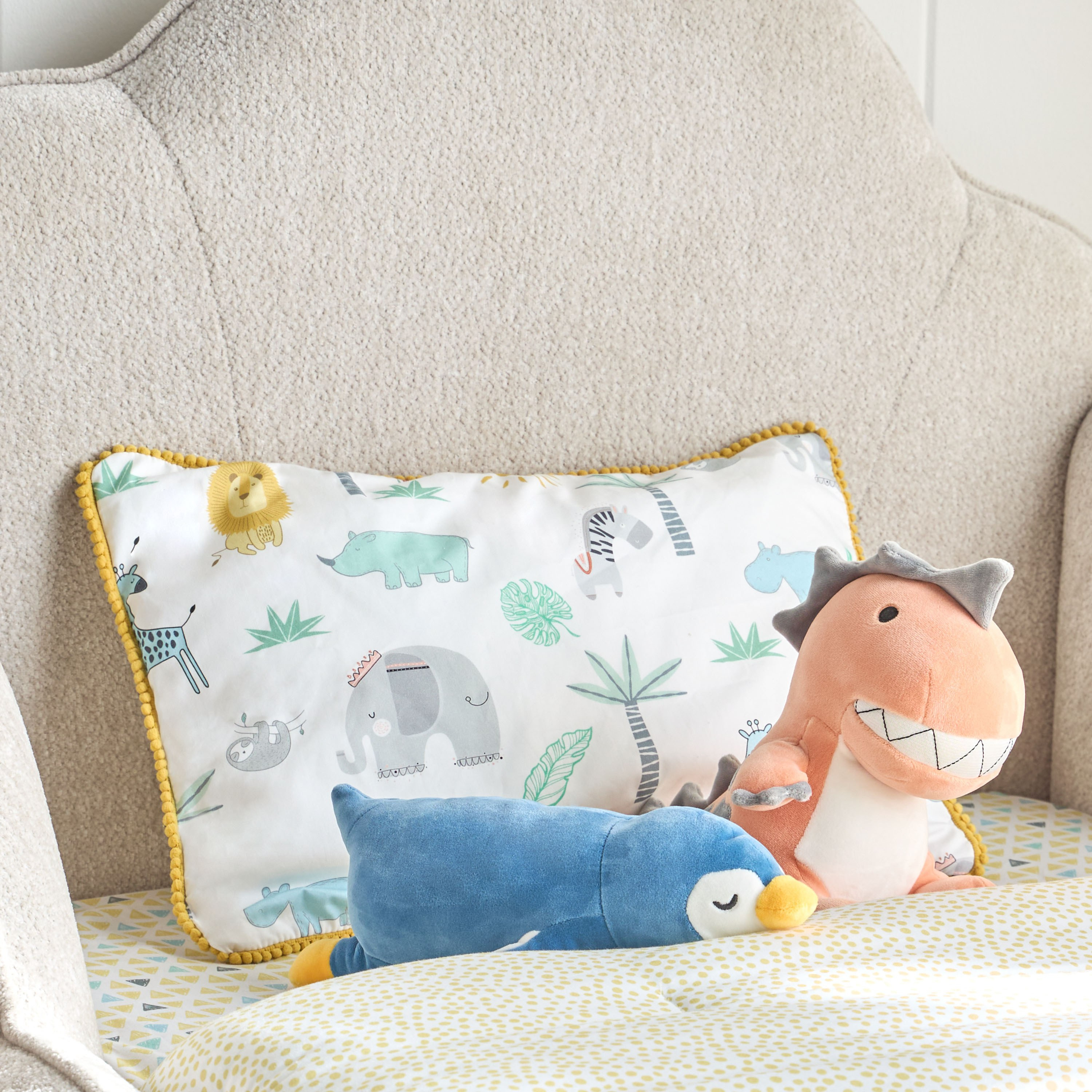 Jess Dinosaur Soft Toy - 21 cm-babyandkids-toys-softtoys-image-3