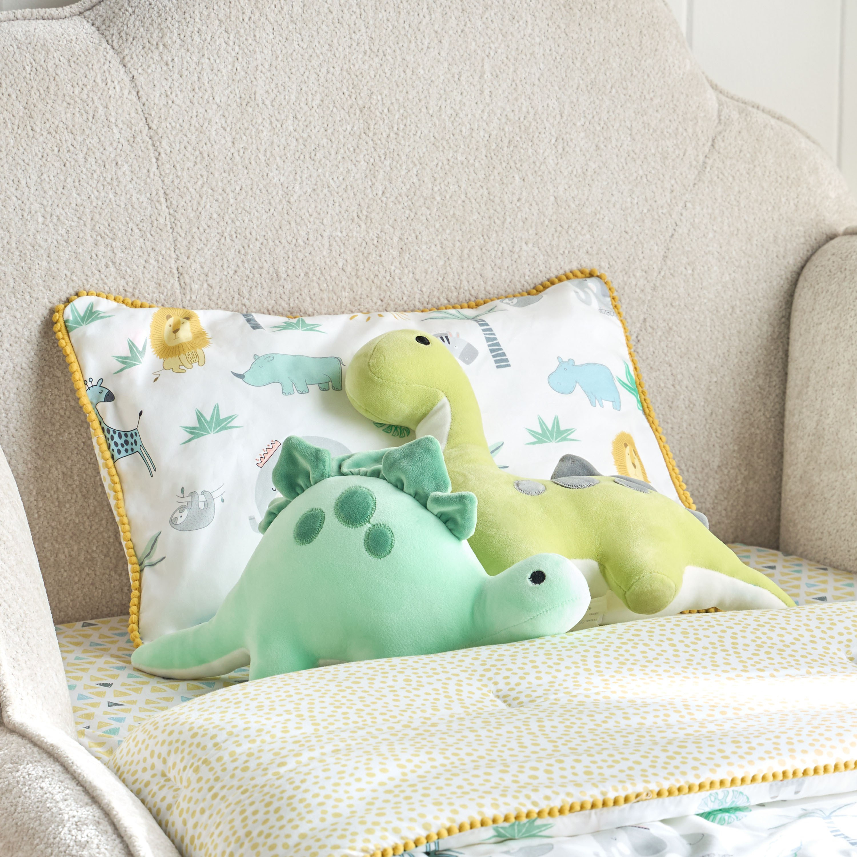 لعبة ديناصور مخملية - دينزل - 24 سم-toys-plushsofttoys-animals-image-3