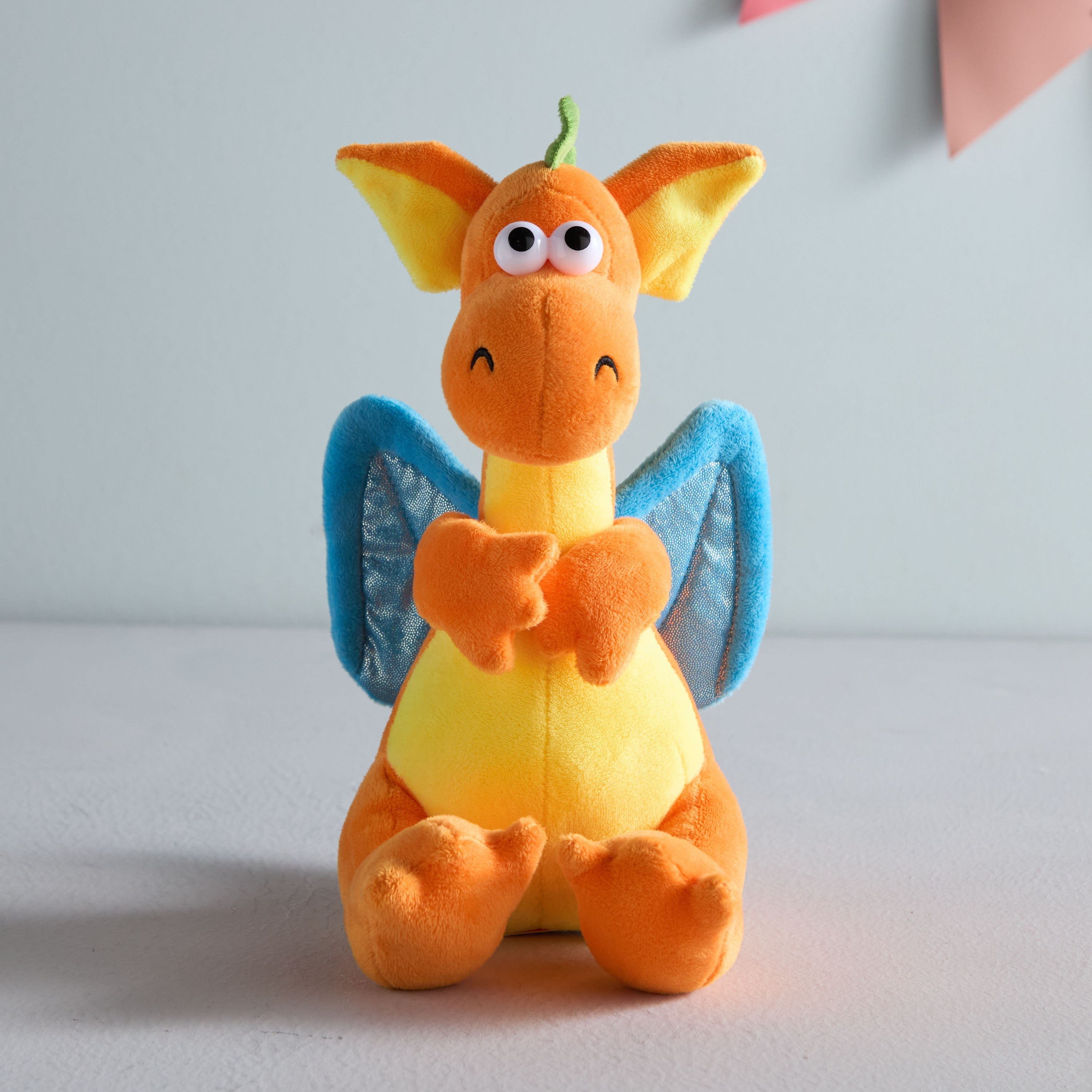 لعبة دراجون روز مخمليّة - 25 سم-babyandkids-toys-softtoys-image-1