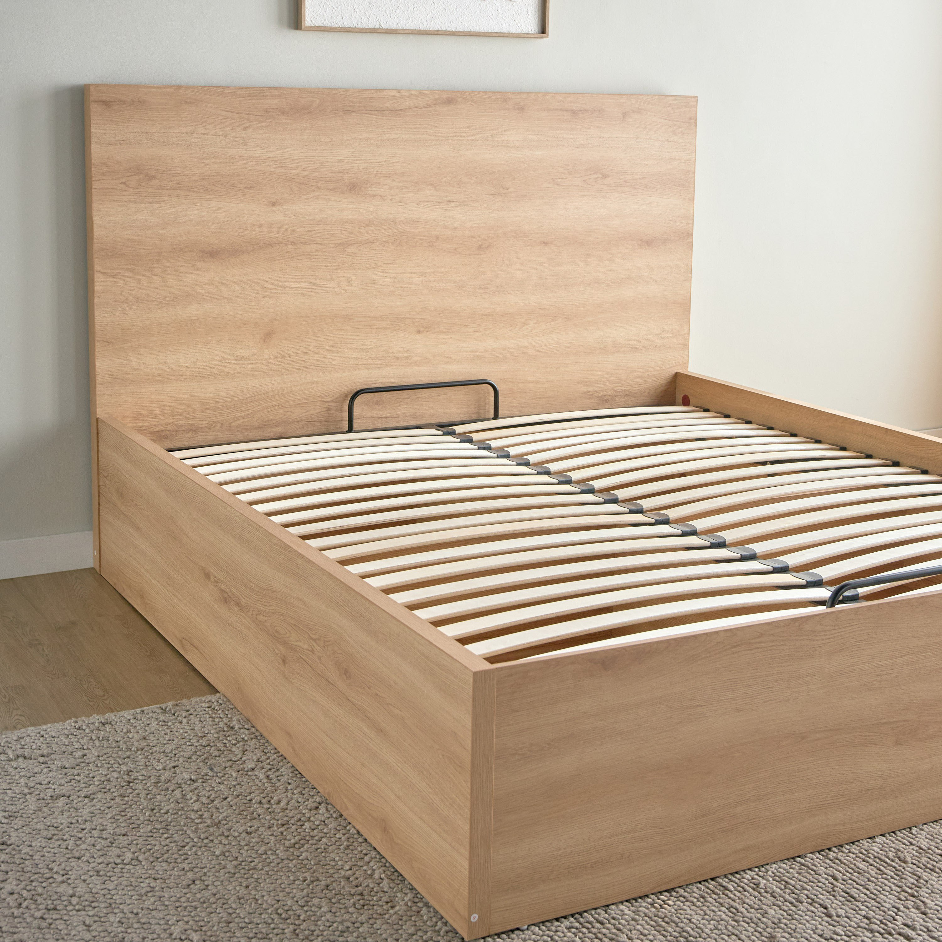 Shop Ohio Queen Bed with Hydraulic Storage - 160x200 cm Online