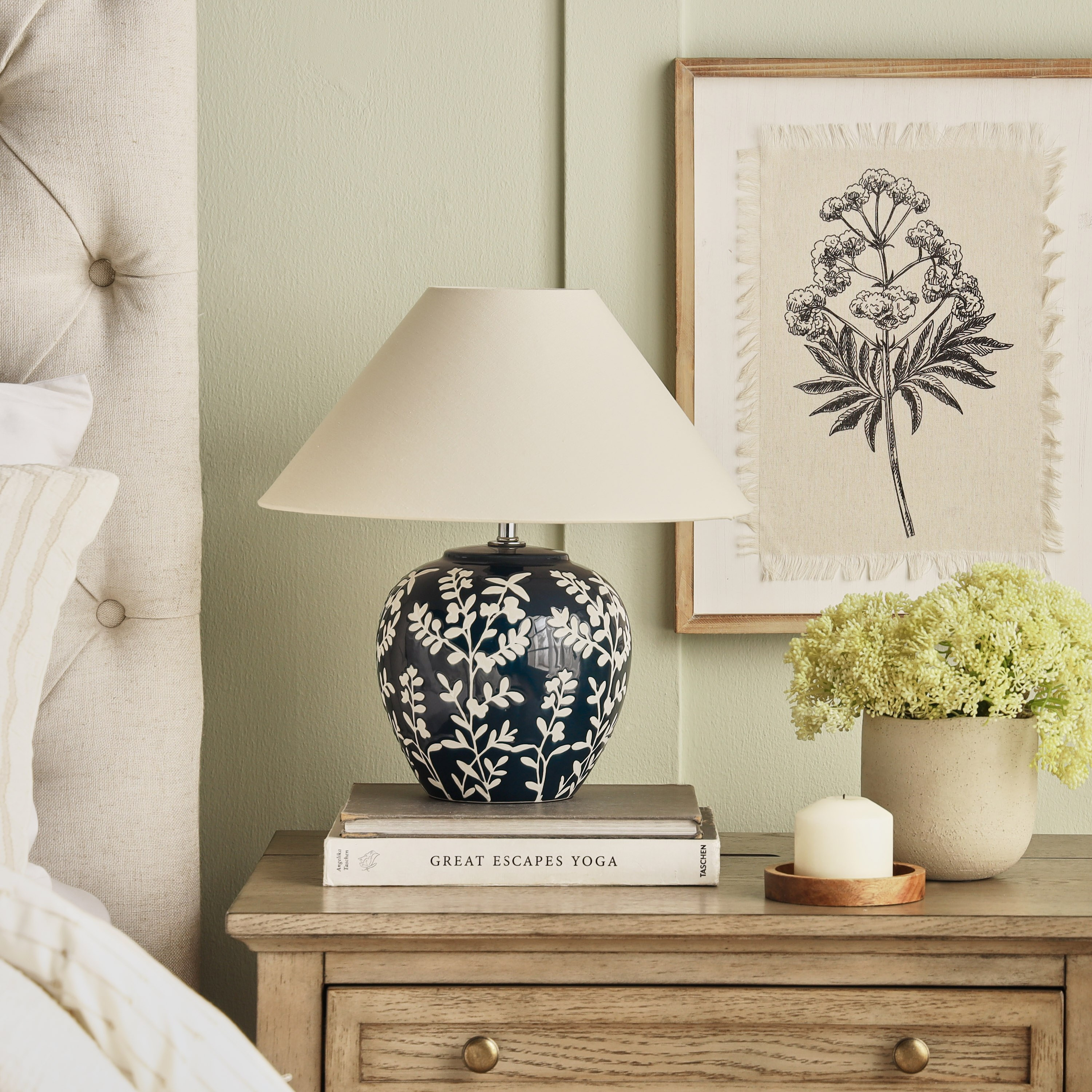 Millunu Ceramic Table Lamp - 41 cm-household-lighting-tableanddesklamps-image-5