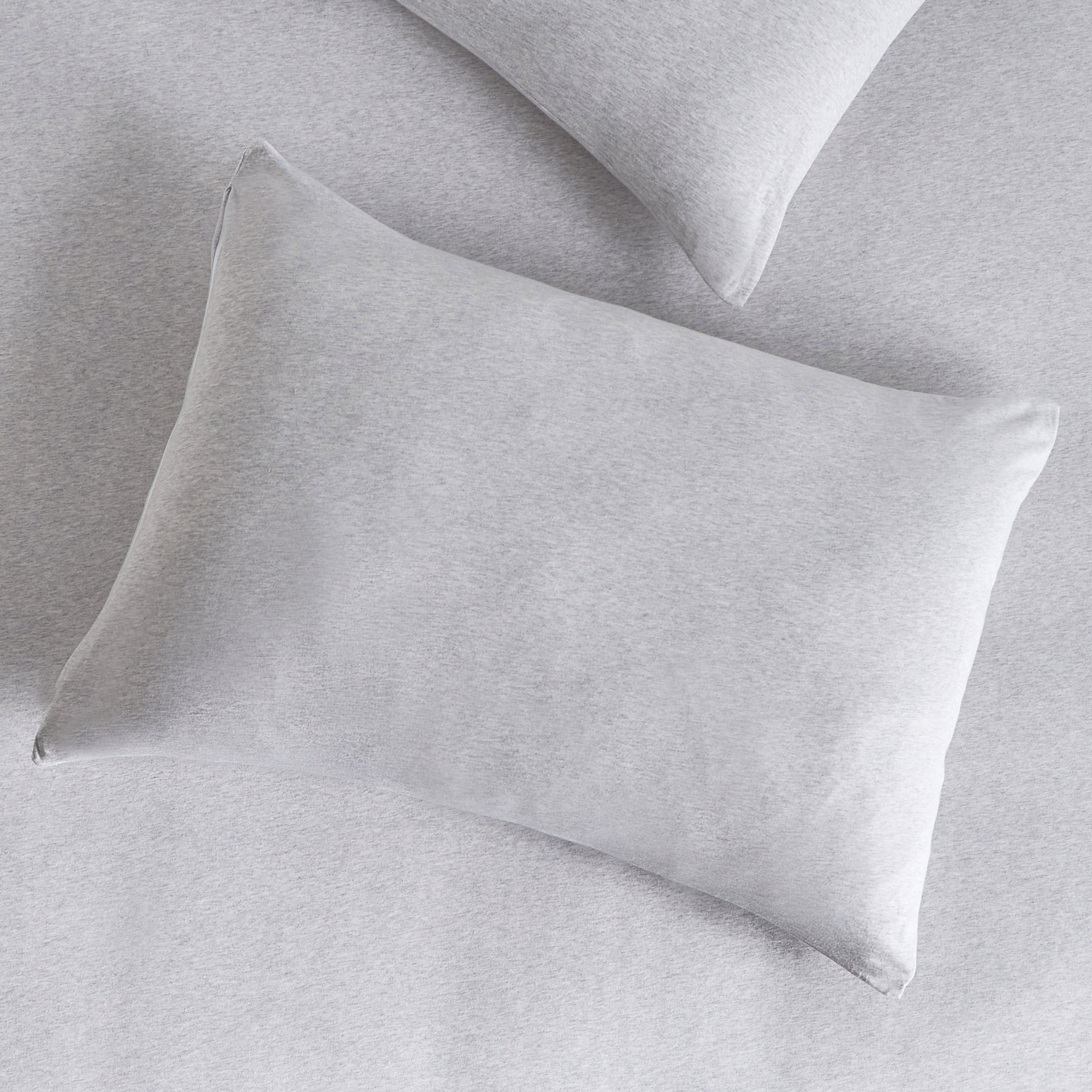 Cloud Melange Turkish Cotton Jersey 3-Piece Full Duvet Cover Set - 160x200 cm-household-bedding-duvetandcovers-duvetcovers-image-3